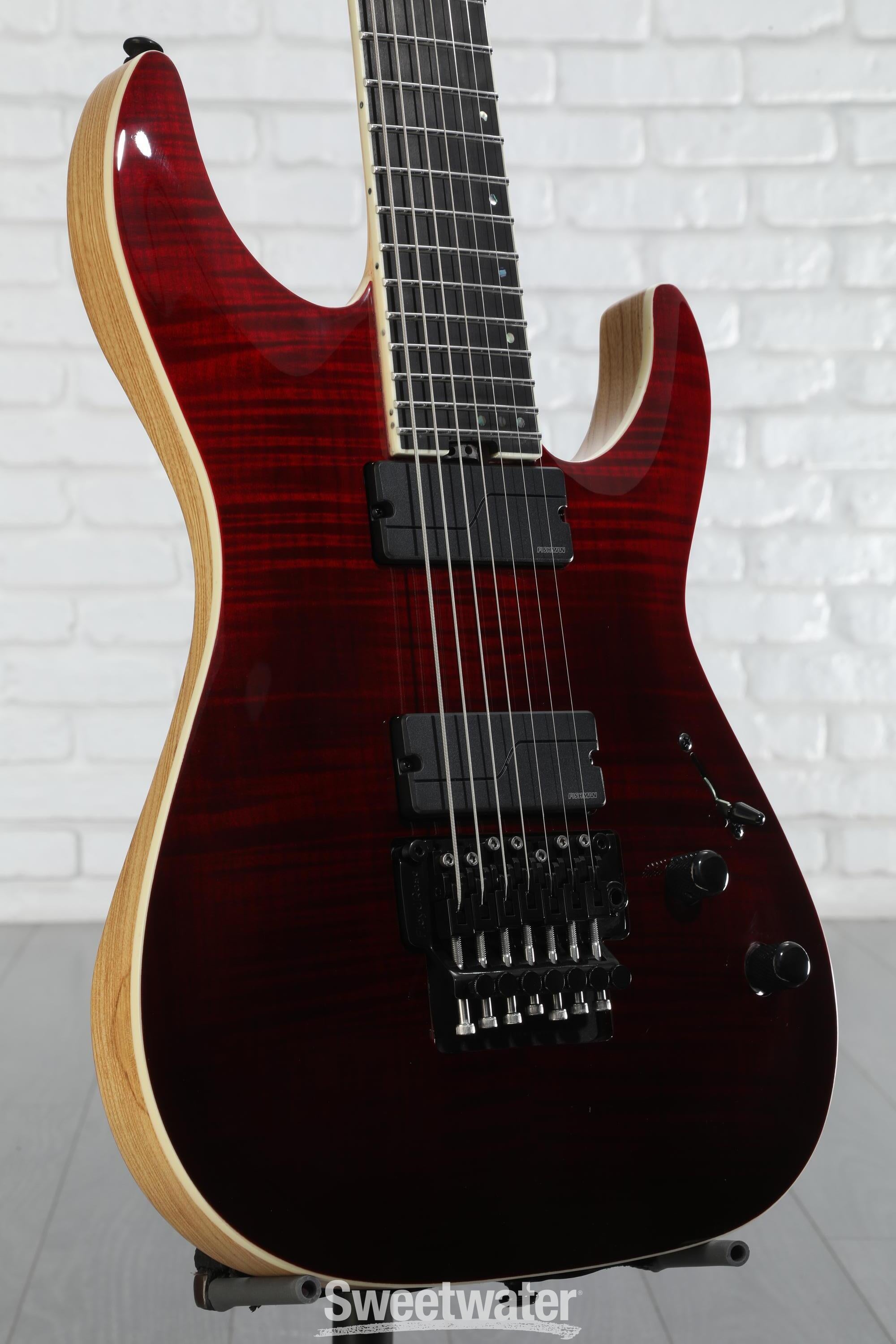SOLDER エレキギター ブラック/レッド Today we introduce some serious bang for your buck 7-string