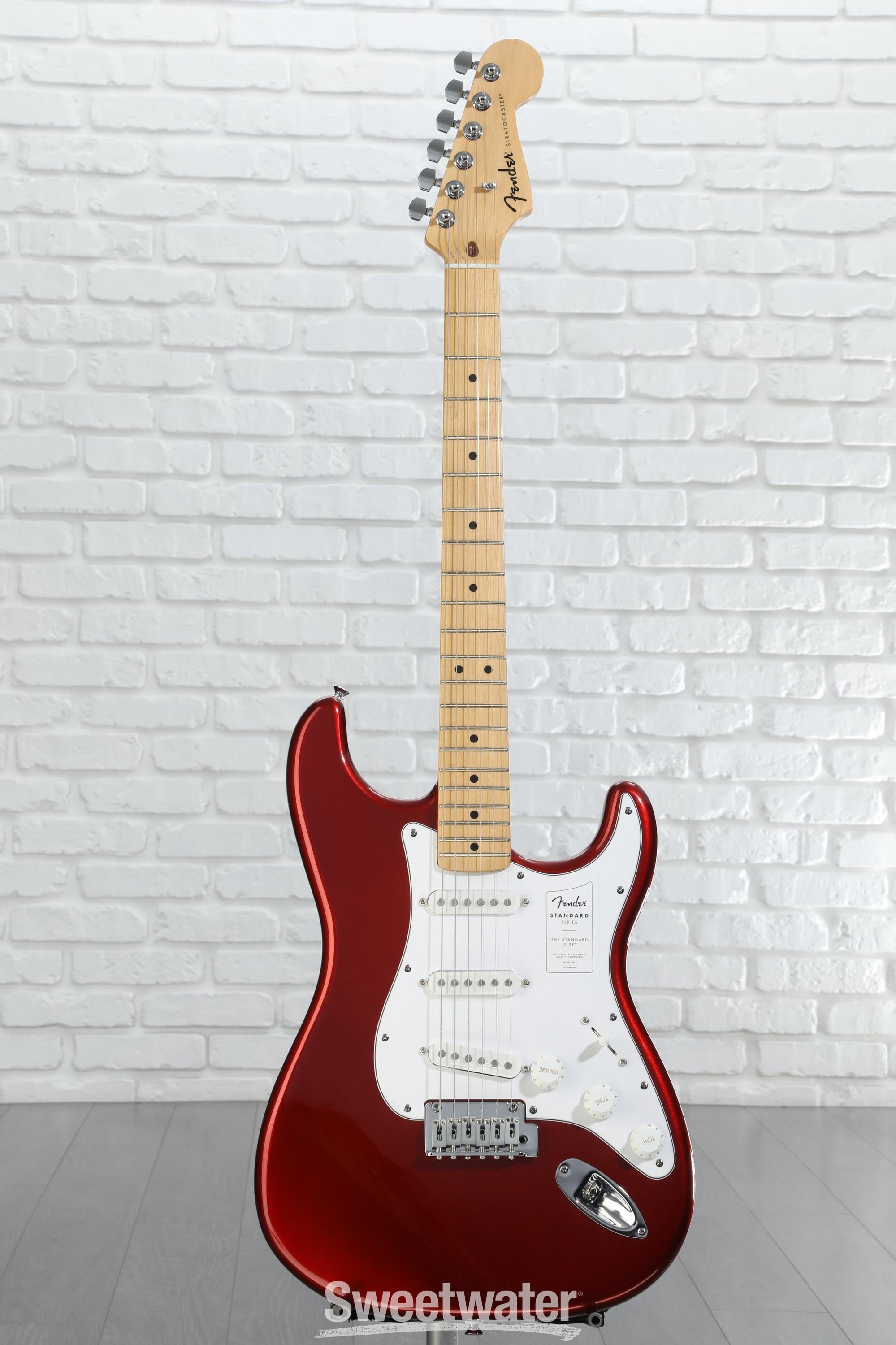 Fender Standard Stratocaster Electric Guitar - Candy Cola