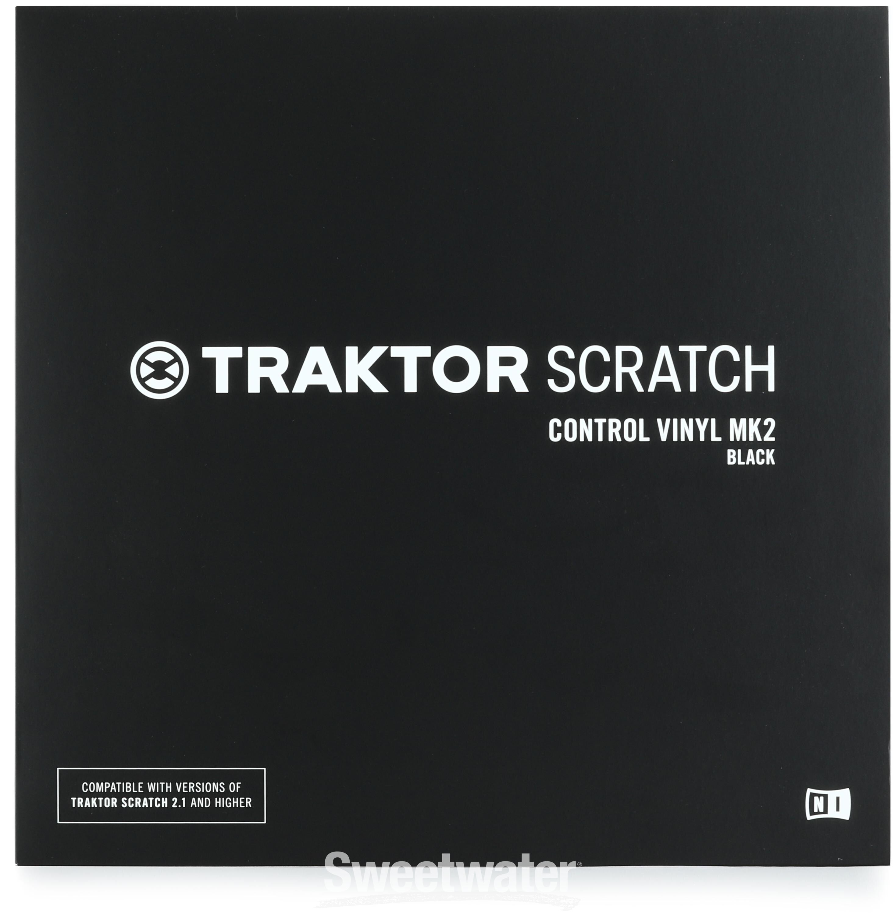 Native Instruments Traktor Scratch Control Vinyl MK2 - Black