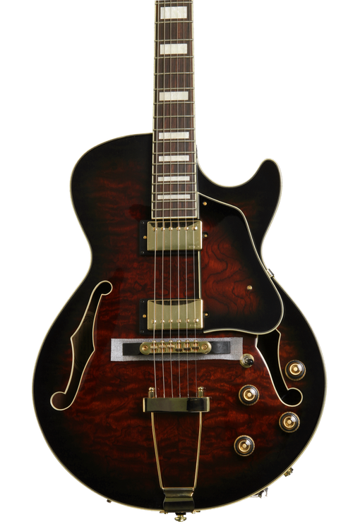 ギター Ibanez AG95-DBS 2007 Ibanez AG95-DBS-12-01 Hollowbody Electric Guitar