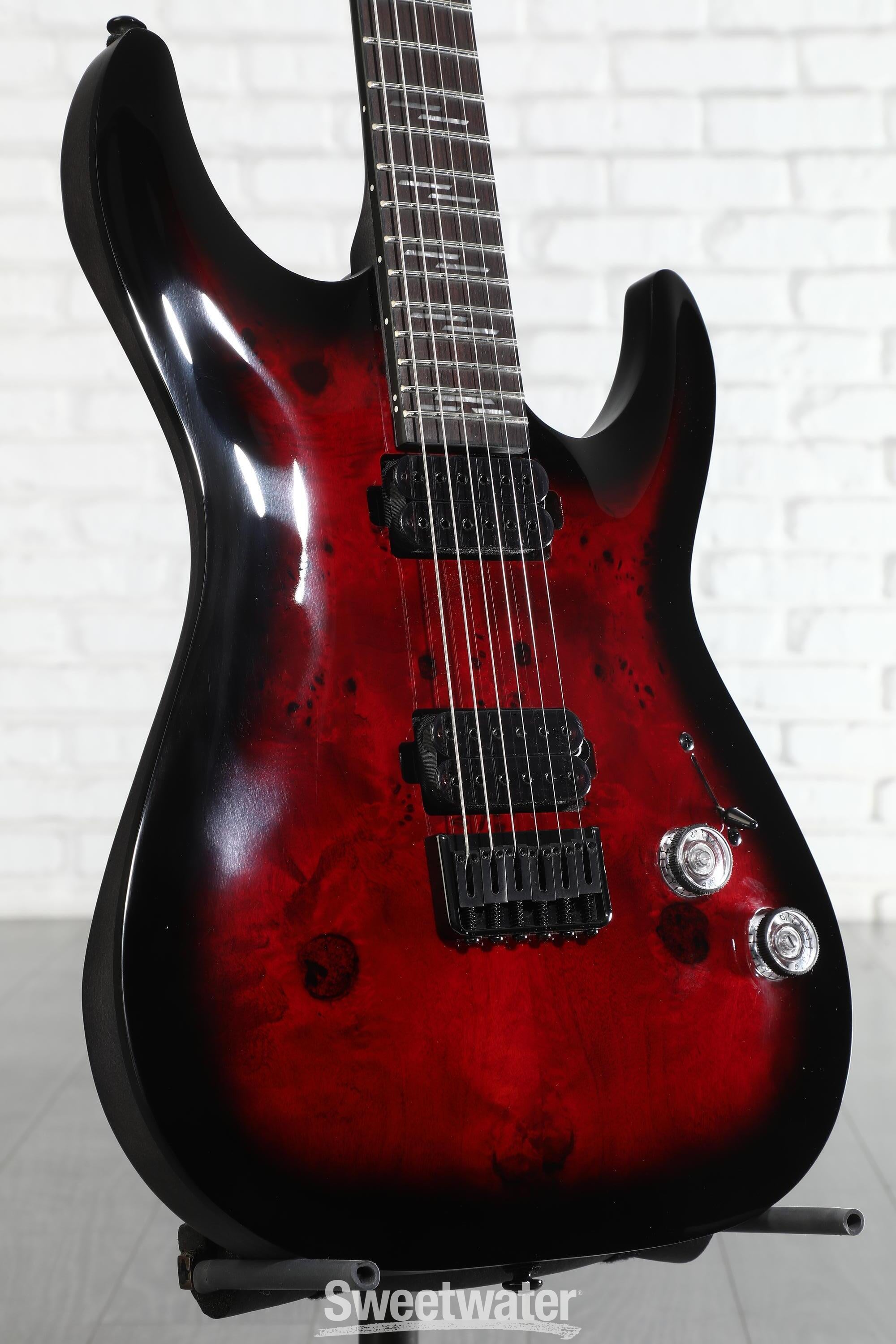 Photo of Schecter Omen Elite-6 Electric Guitar - Black Cherry Burst