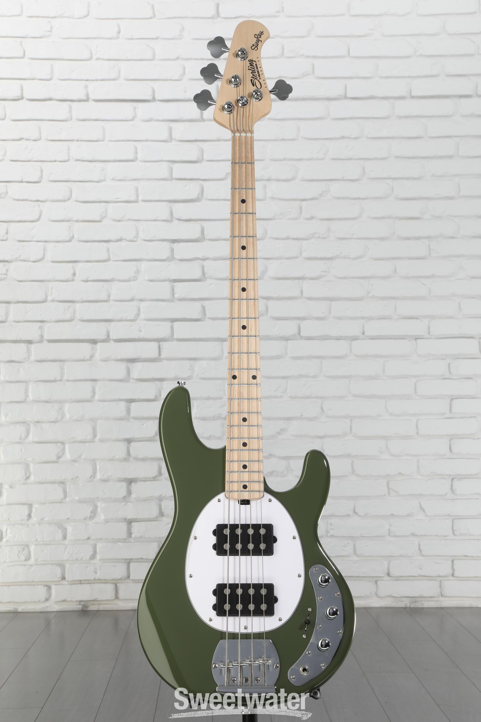 【10771】 STERLING STINGRAY RAY4 SUB グリーン StingRay Ray 4 | Basses | SUB - Sterling by Music Man