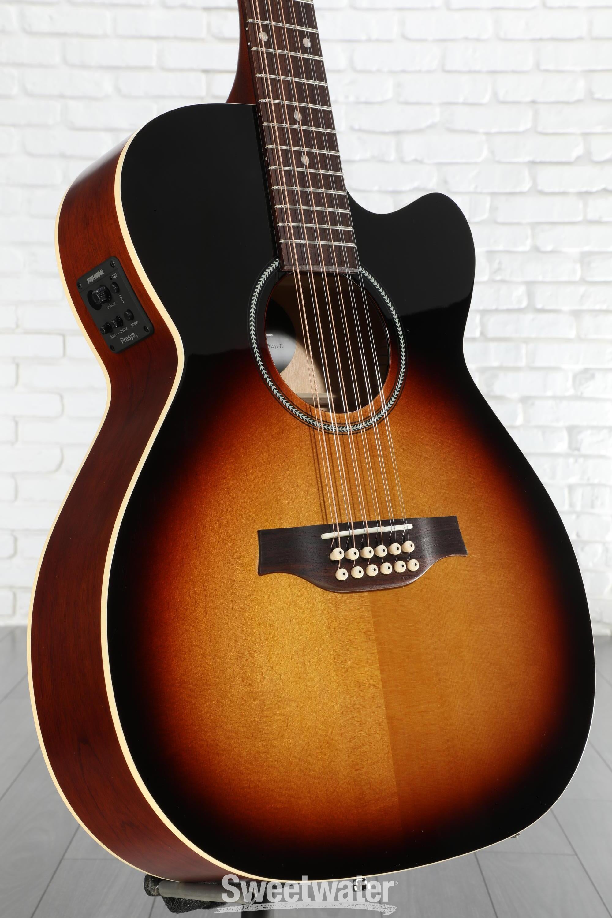 Seagull Guitars S12 CH CW Spruce Sunburst GT Acoustic-electric