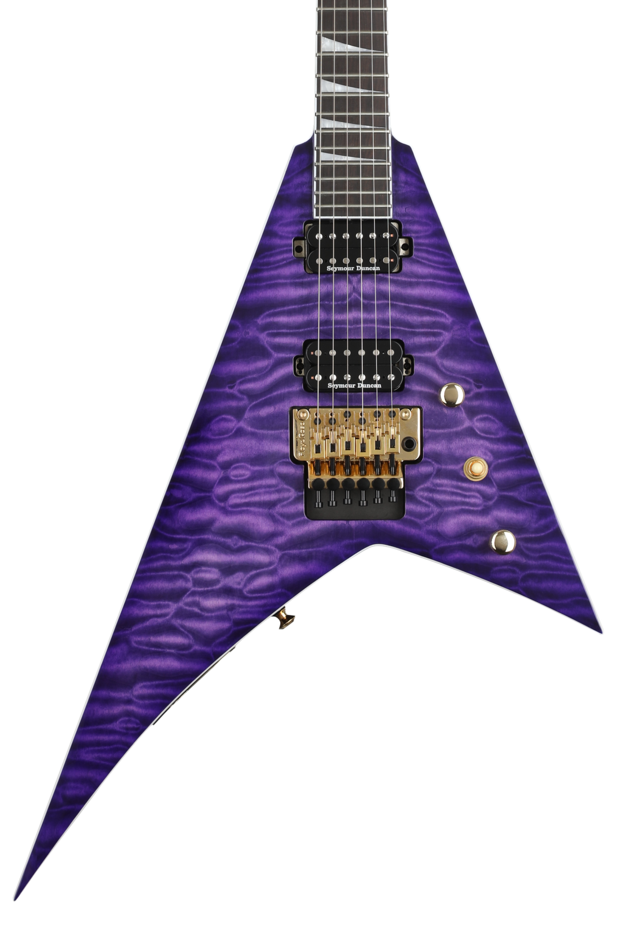 Jackson Pro Series Rhoads RR24Q - Trans Purple | Sweetwater