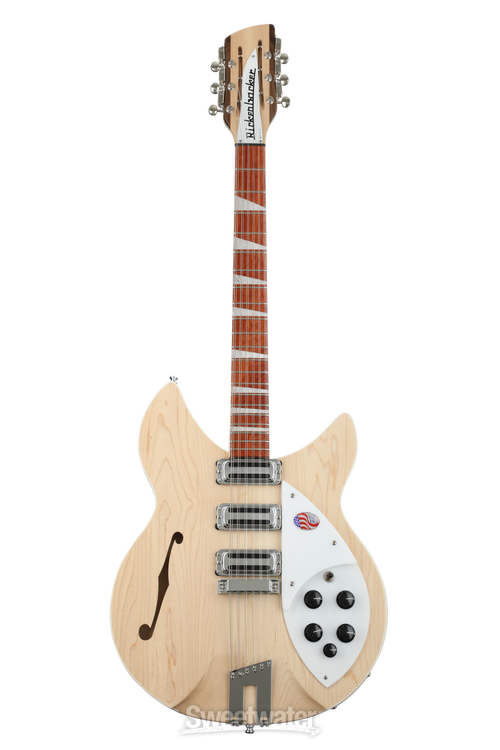 Rickenbacker 1993Plus Semi-hollowbody Electric Guitar - Mapleglo