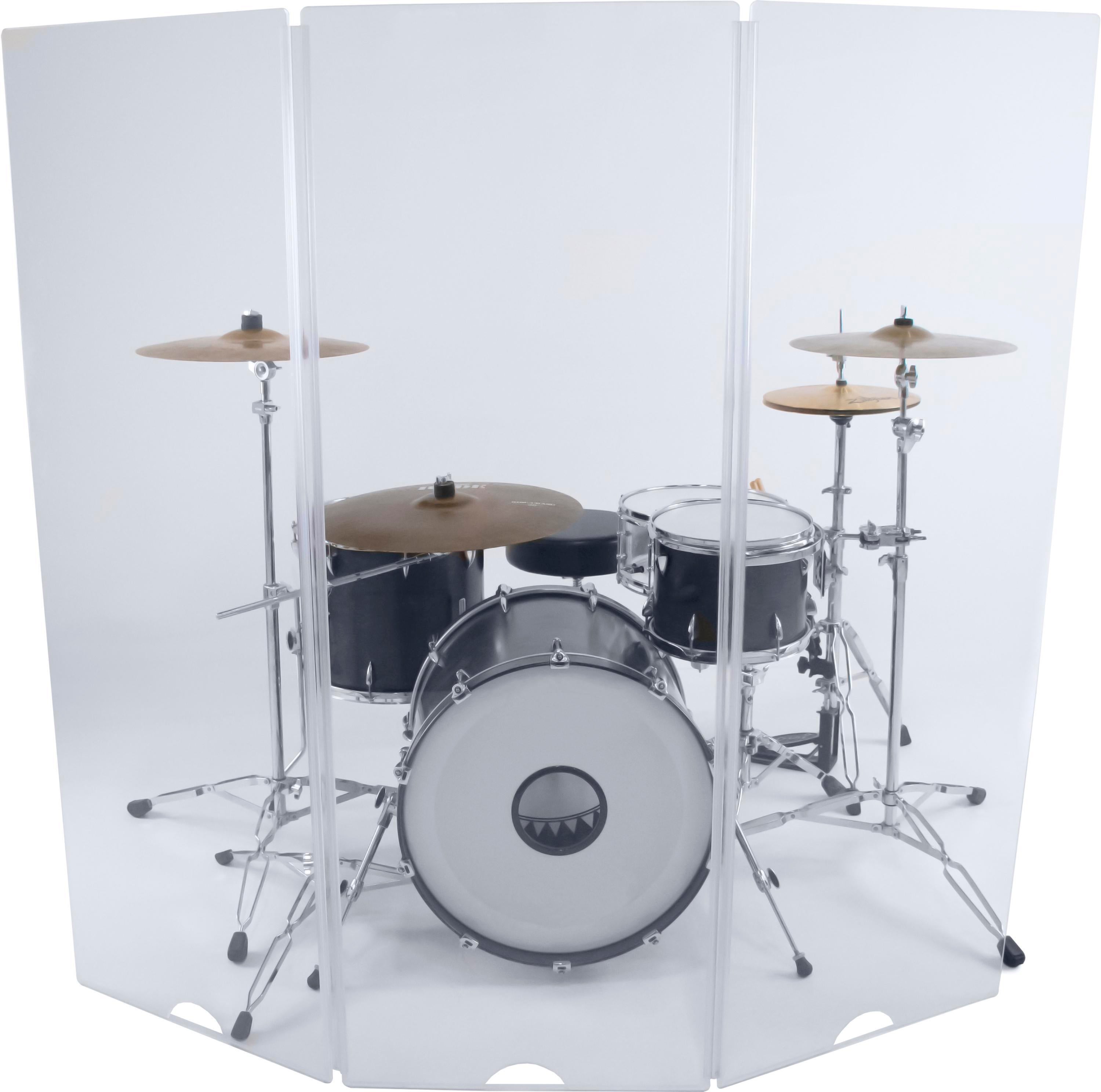 Photo of Sound Shields VDS-3-K 5.5 foot Tall 6 foot Wide 3-section Acrylic Shield System
