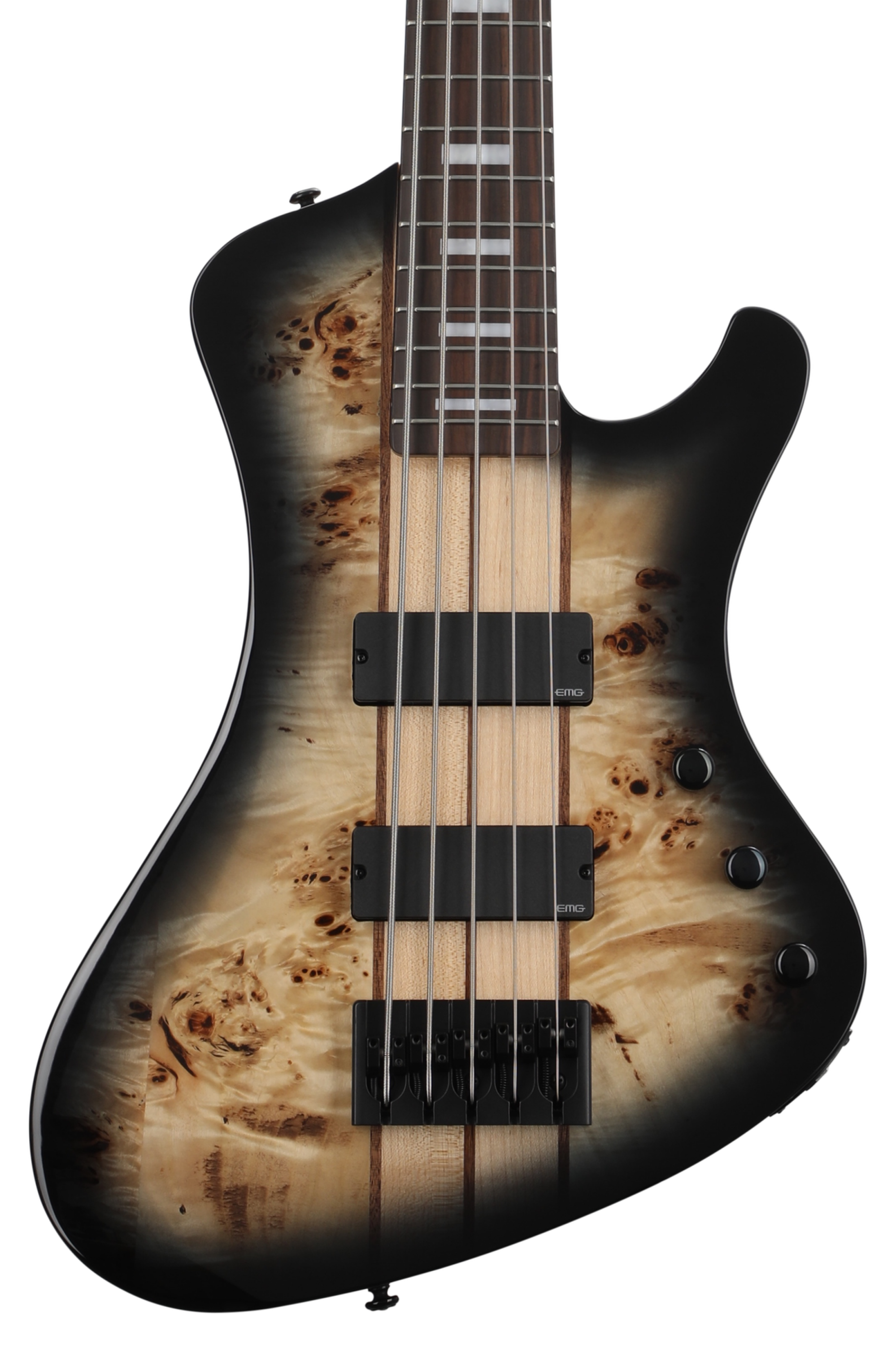 ESP LTD Stream-1005 Bass Guitar - Black Natural Burst | Sweetwater