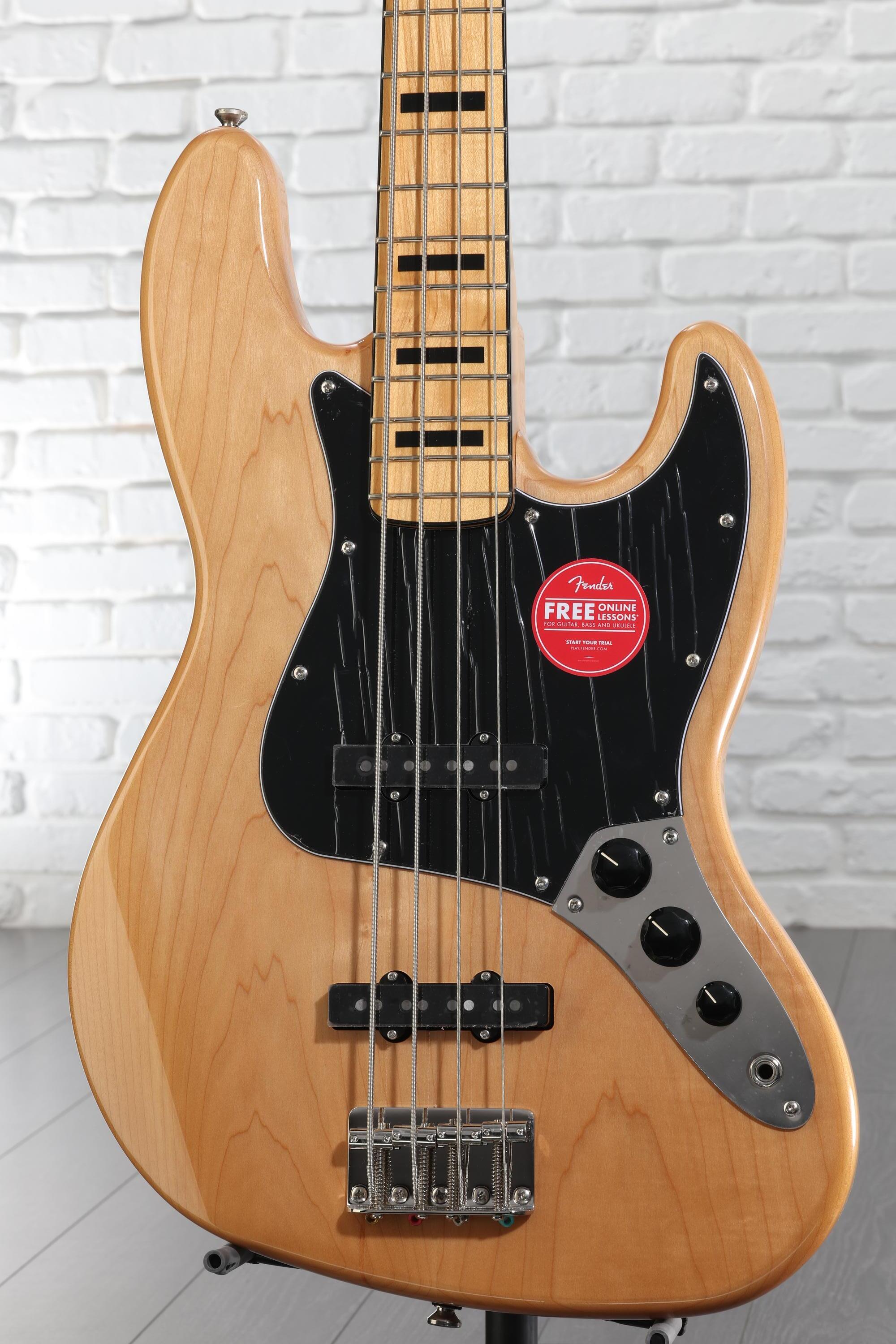 Squier Classic Vibe '70s Jazz Bass (4弦) Squier Classic Vibe '70s Jazz Bass Maple Fingerboard Natural