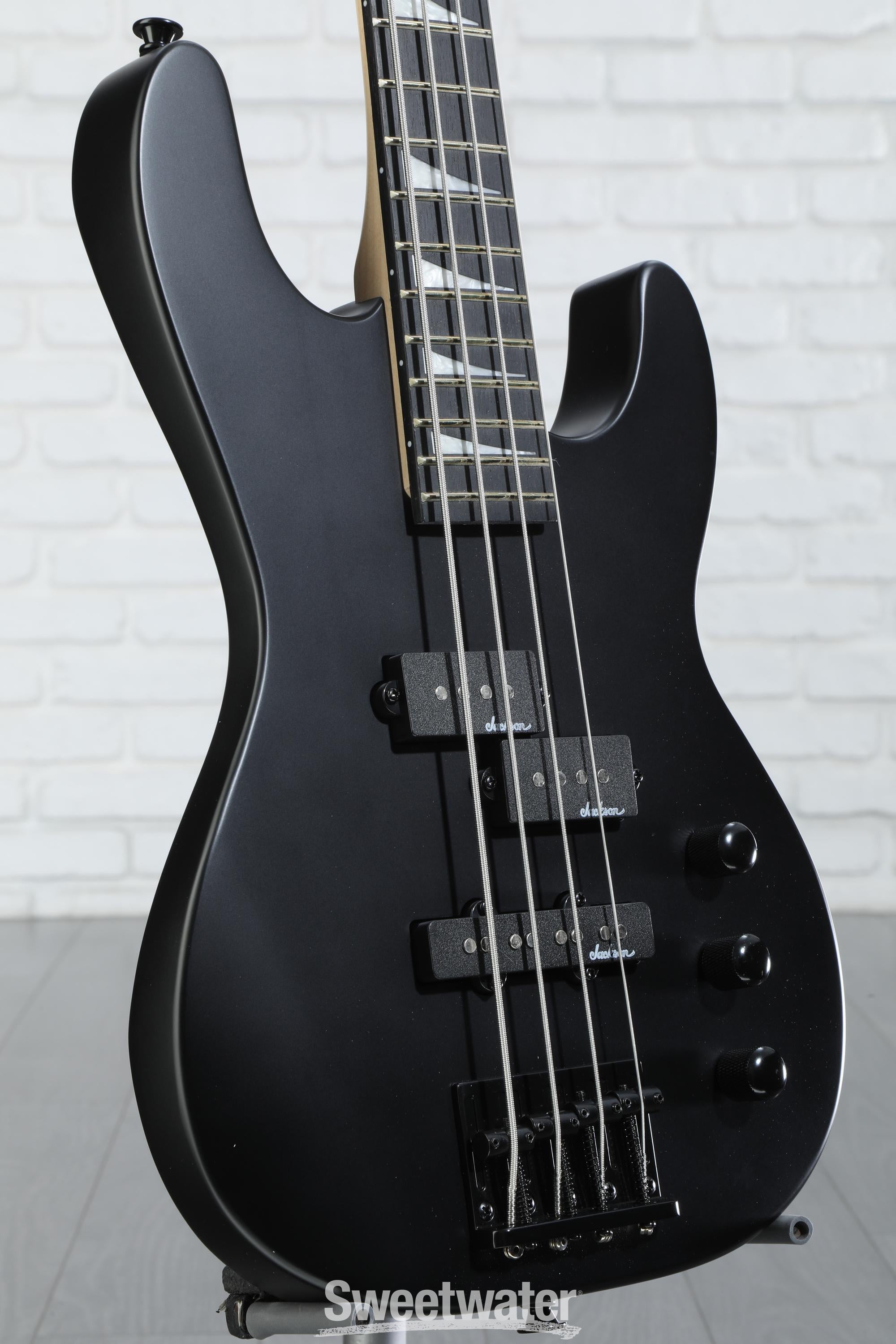 Photo of Jackson JS Series Concert Bass Minion JS1X Bass Guitar - Satin Black