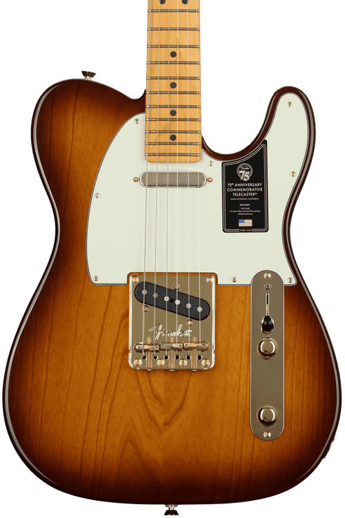 Fender 75th Anniversary Commemorative Telecaster - 2-color Bourbon