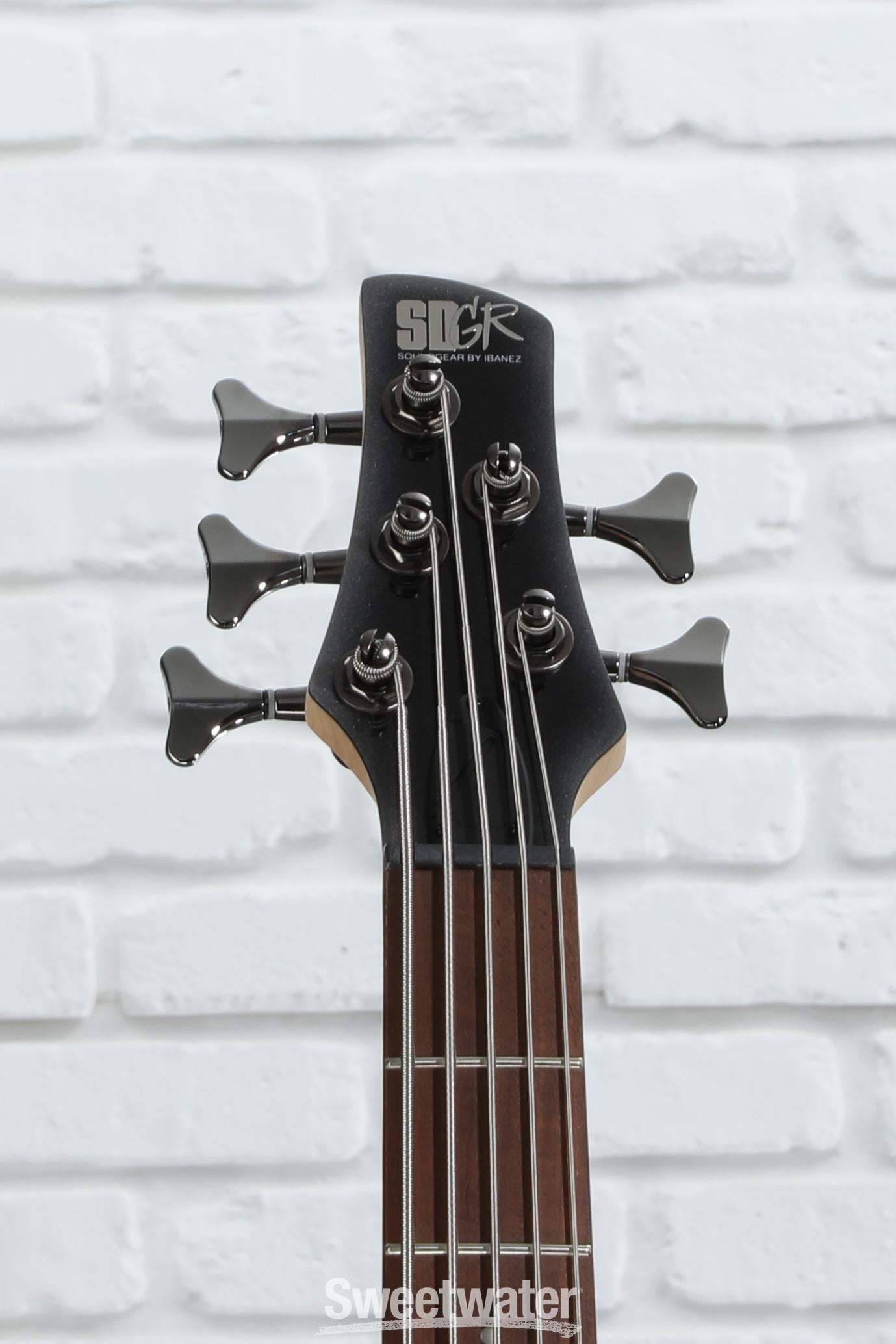 Ibanez Standard SR305E 5-string Bass Guitar - Midnight Gray Burst