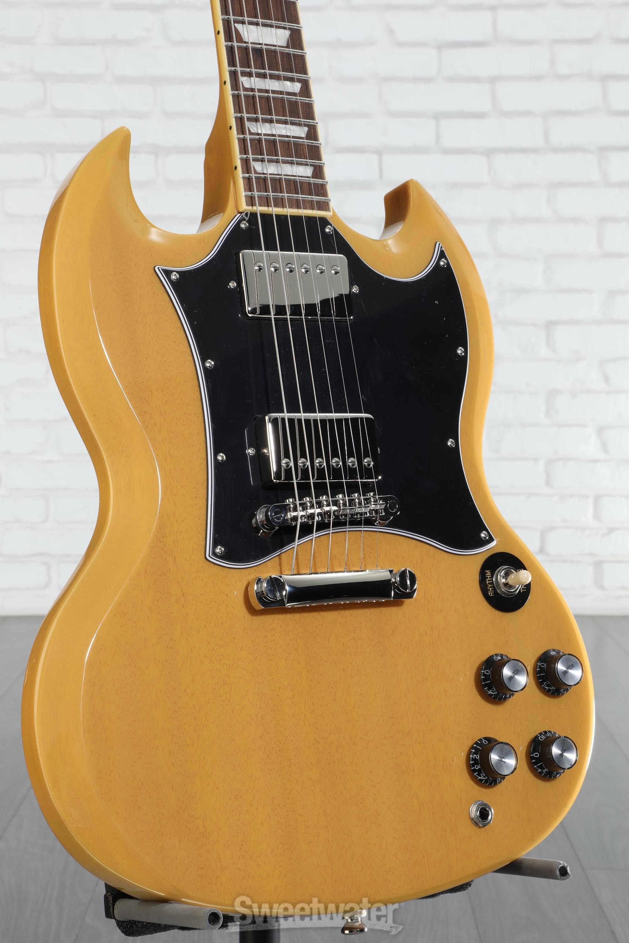 ギター Epiphone SG Junior TV yellow SG Junior – TV Yellow – Davidson's Well Strung Guitars – We