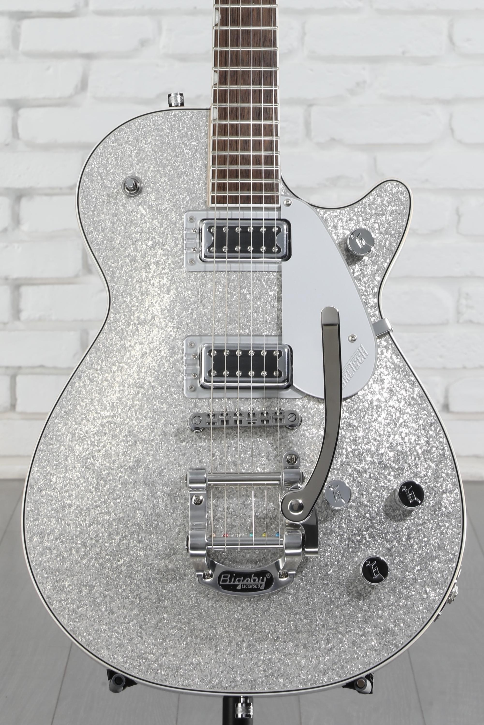 ギター Gretsch G5236T Pro Jet Silver Sparkle Gretsch Electromatic G5236T Pro Jet in Metallic Silver