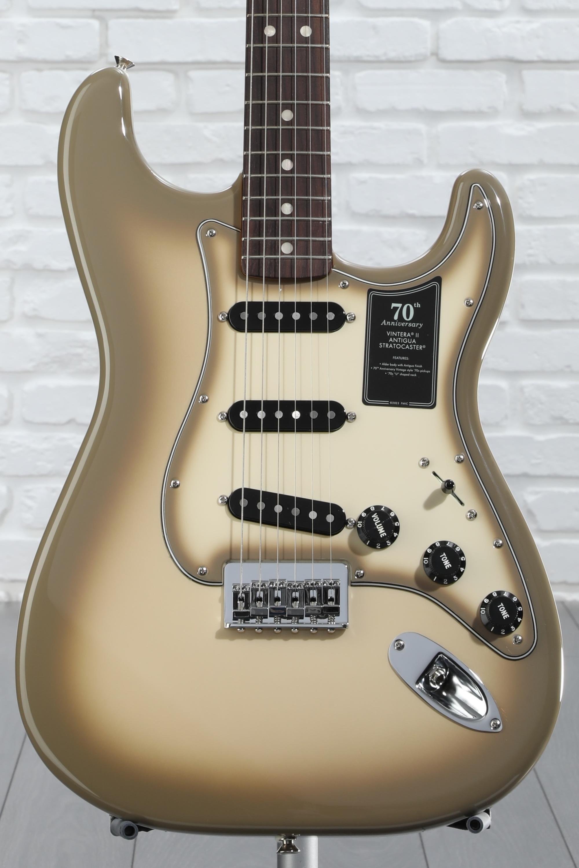 Fender 70th-anniversary Vintera II Antigua Stratocaster Electric