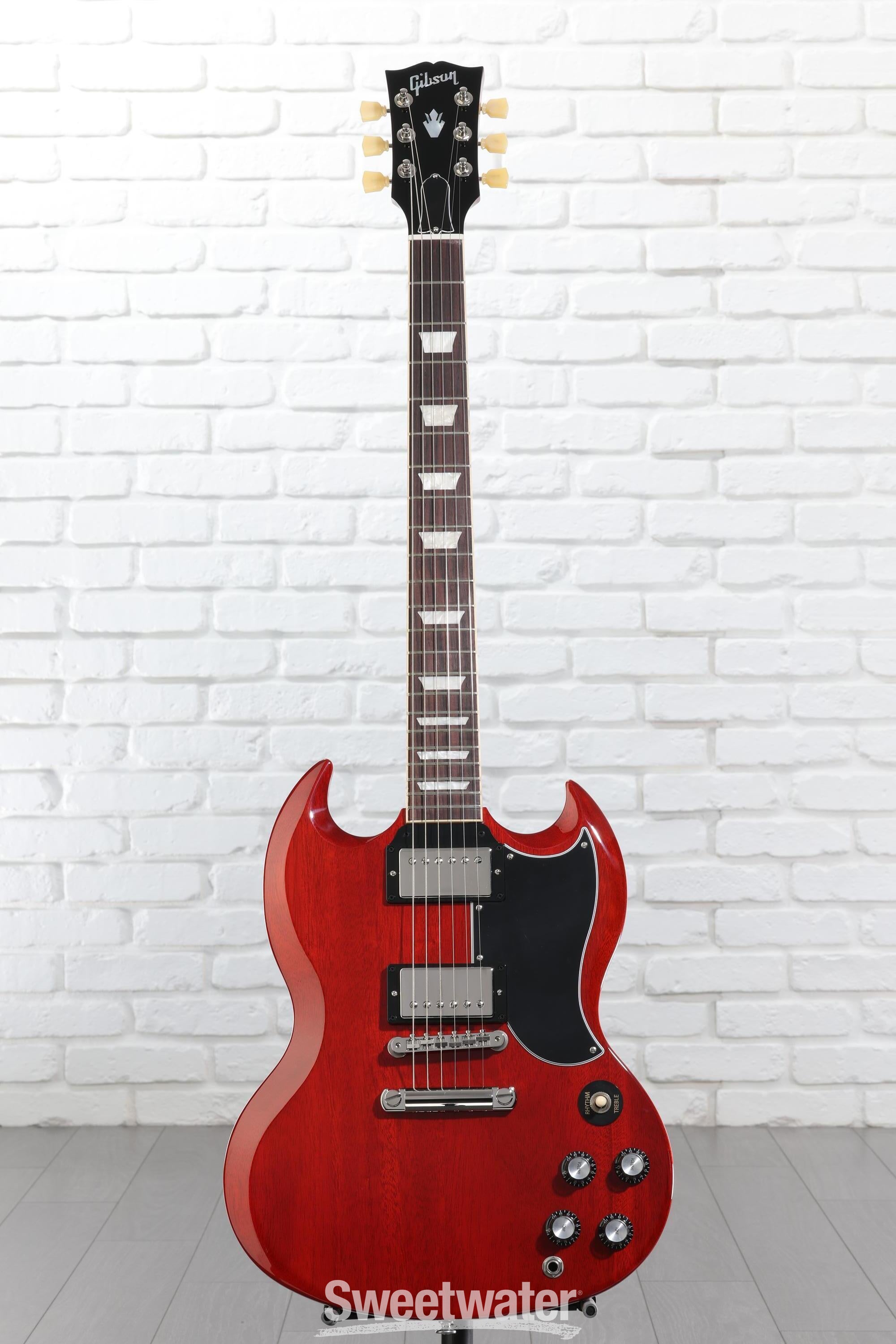 Gibson SG Standard '61 Electric Guitar - Vintage Cherry | Sweetwater
