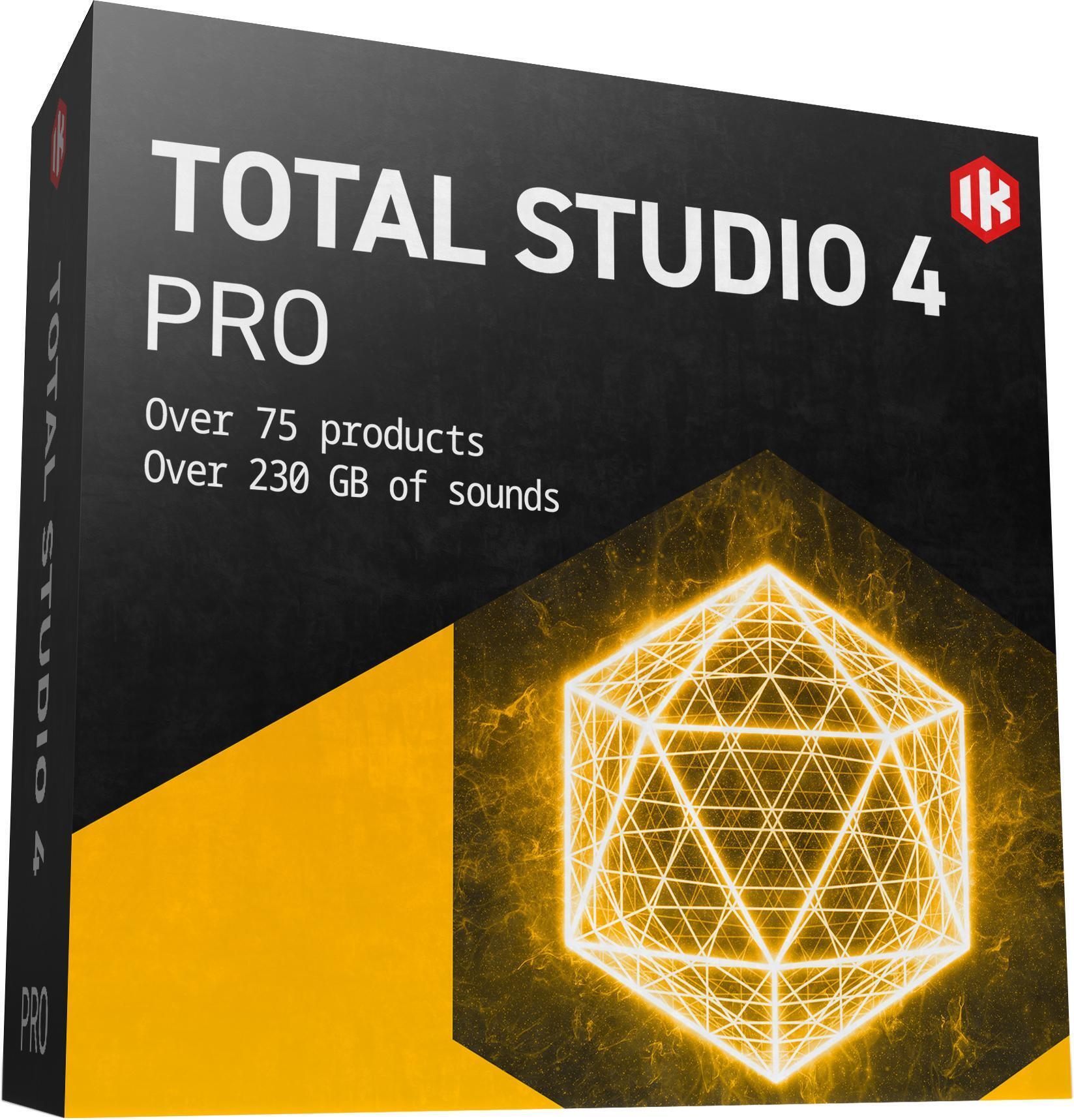 IK Multimedia Total Studio 4 Pro Instruments and Effects Bundle (Download)