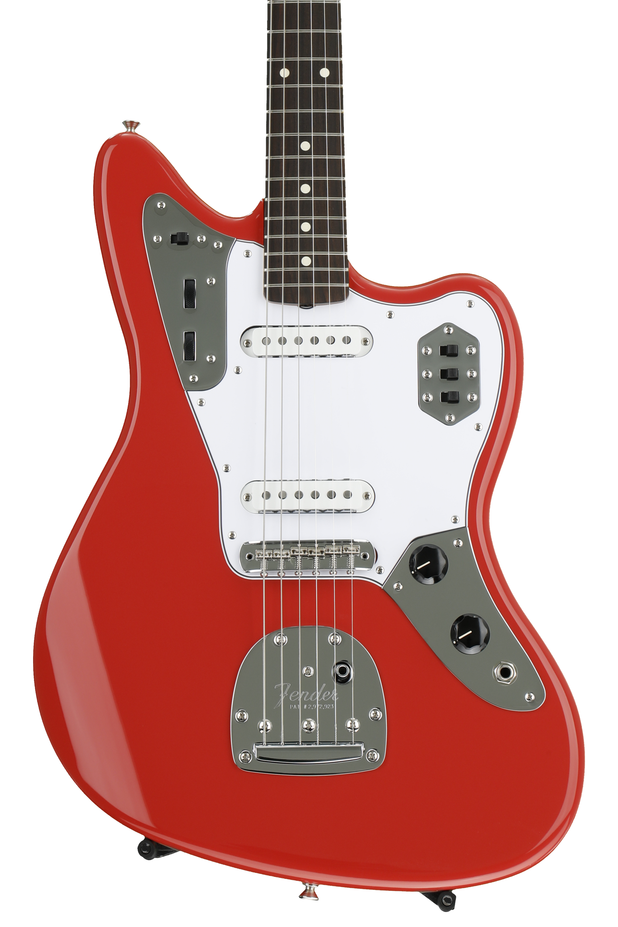 Fender '60s Jaguar - Fiesta Red with Rosewood Fingerboard | Sweetwater