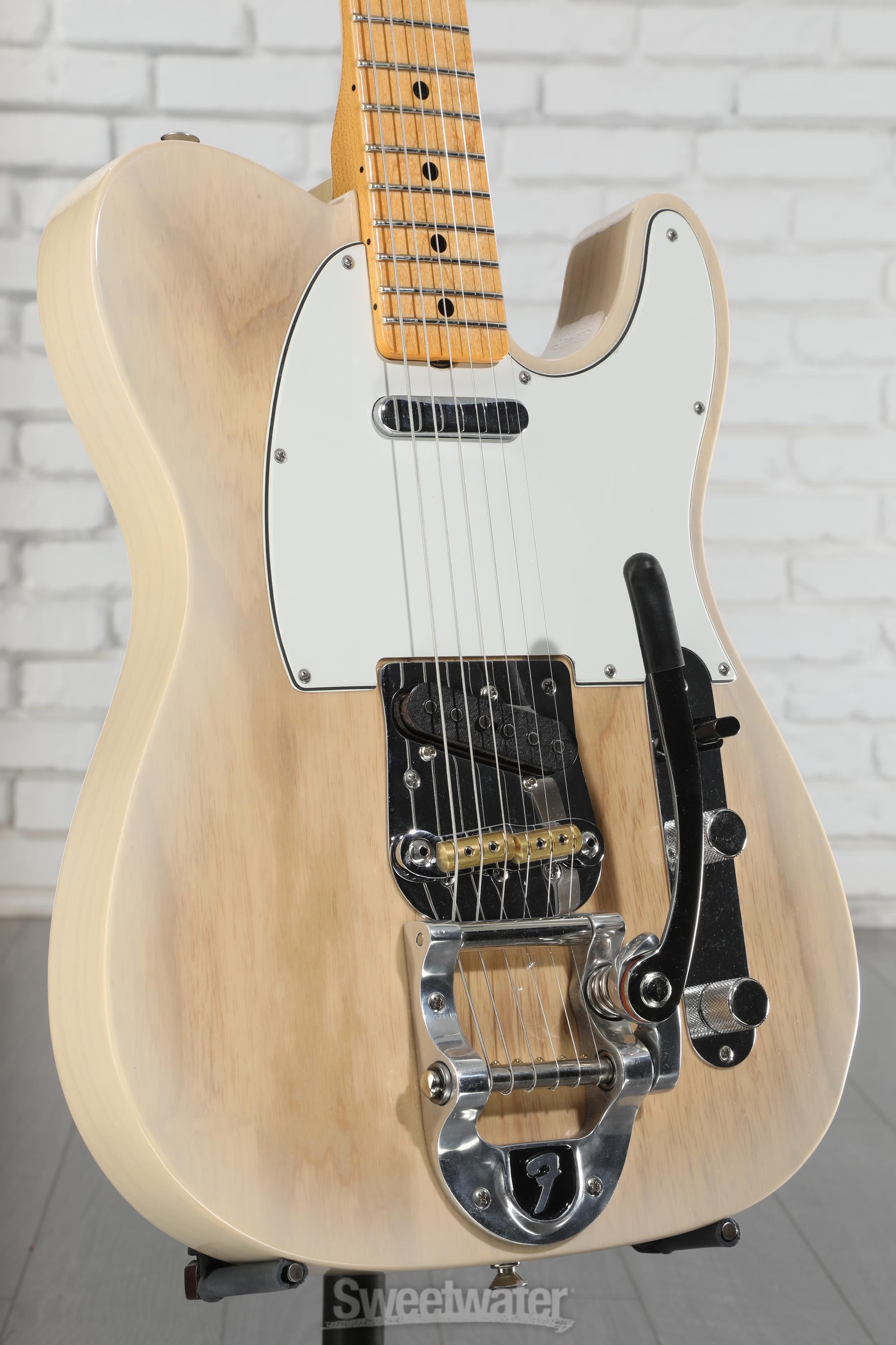 Fender Custom Shop 1967 Telecaster Bigsby Deluxe Closet Classic Electric Guitar - Natural Blonde