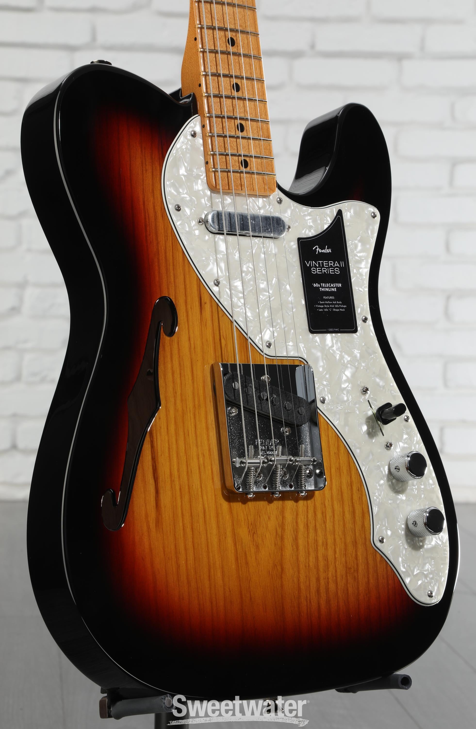 Fender Vintera II '60s Telecaster Thinline Electric Guitar