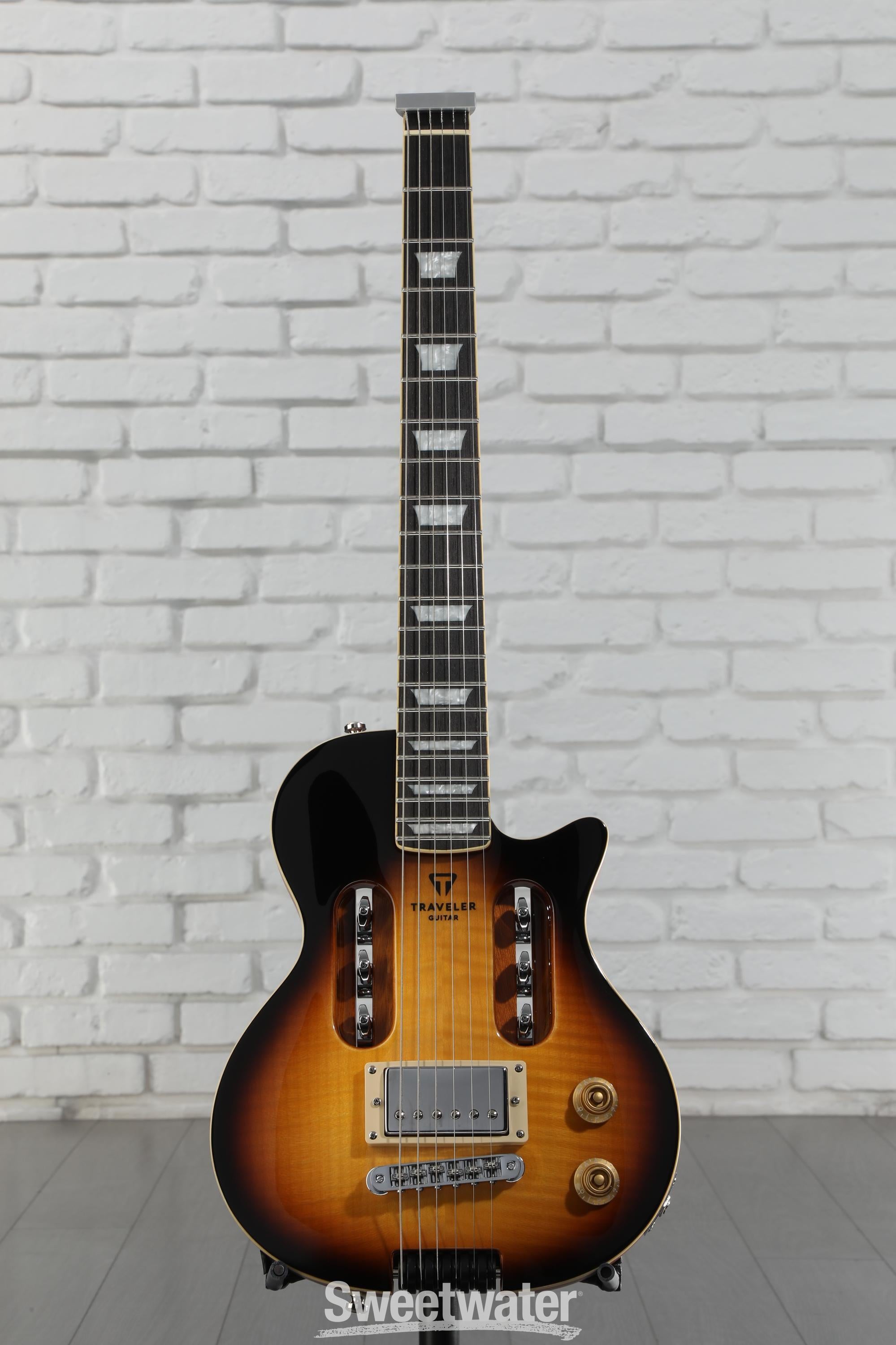 ギター Traveler Guitar EG-1-16190 Traveler Guitar EG-1 Blackout Electric Travel Guitar | Music