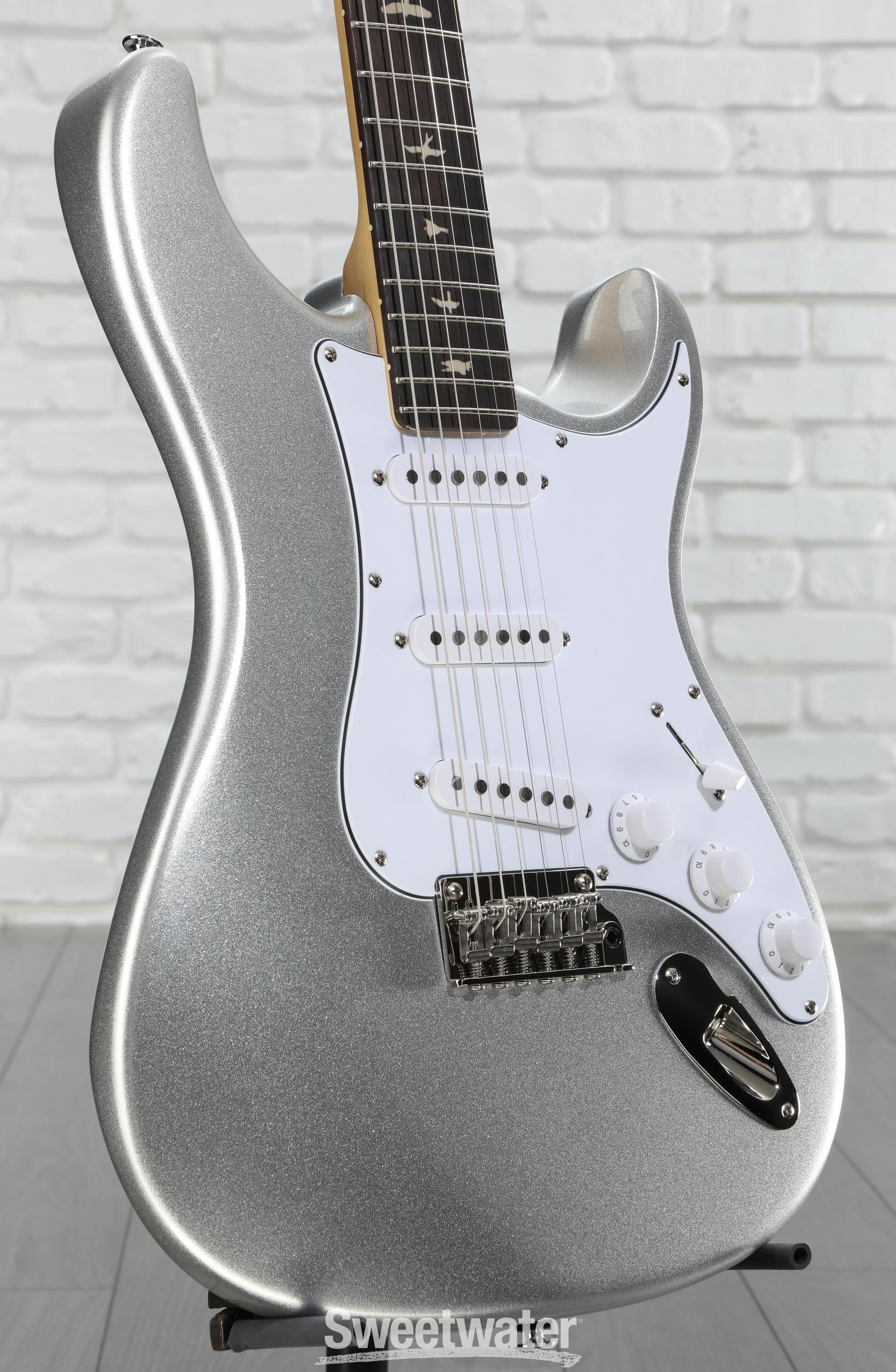 PRS SE Silver Sky Electric Guitar - Platinum Spark