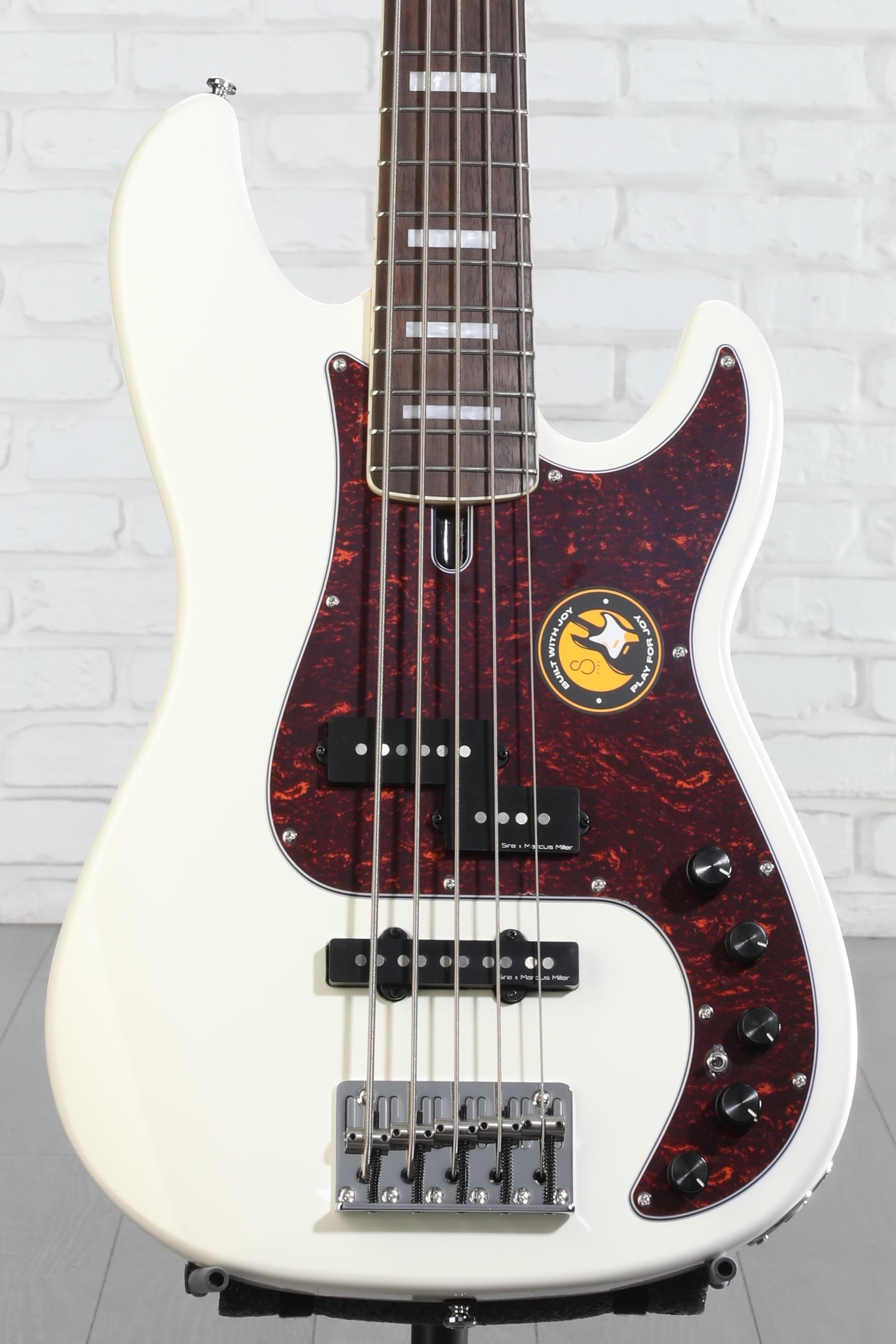 Sire Marcus Miller P7 Alder 5-string Bass Guitar - Antique White