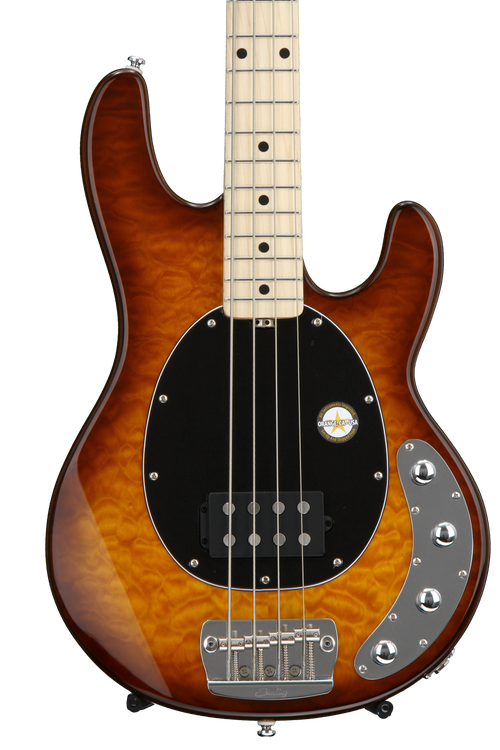 Sterling By Music Man Ray34 Quilt Maple - Honey Burst | Sweetwater