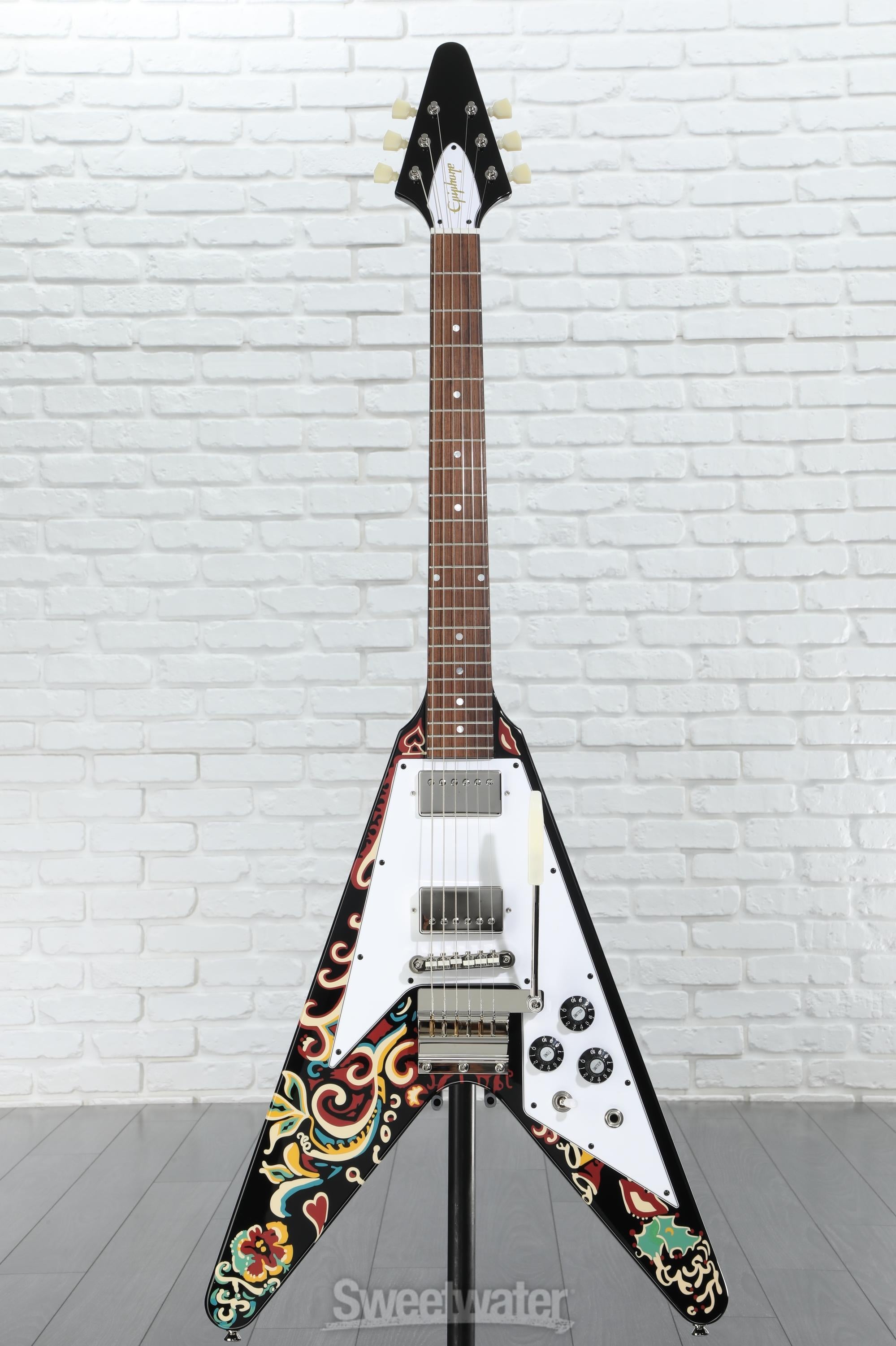 最終価格Jimi Hendrix Love Drops FlyingV Epiphone Jimi Hendrix 
