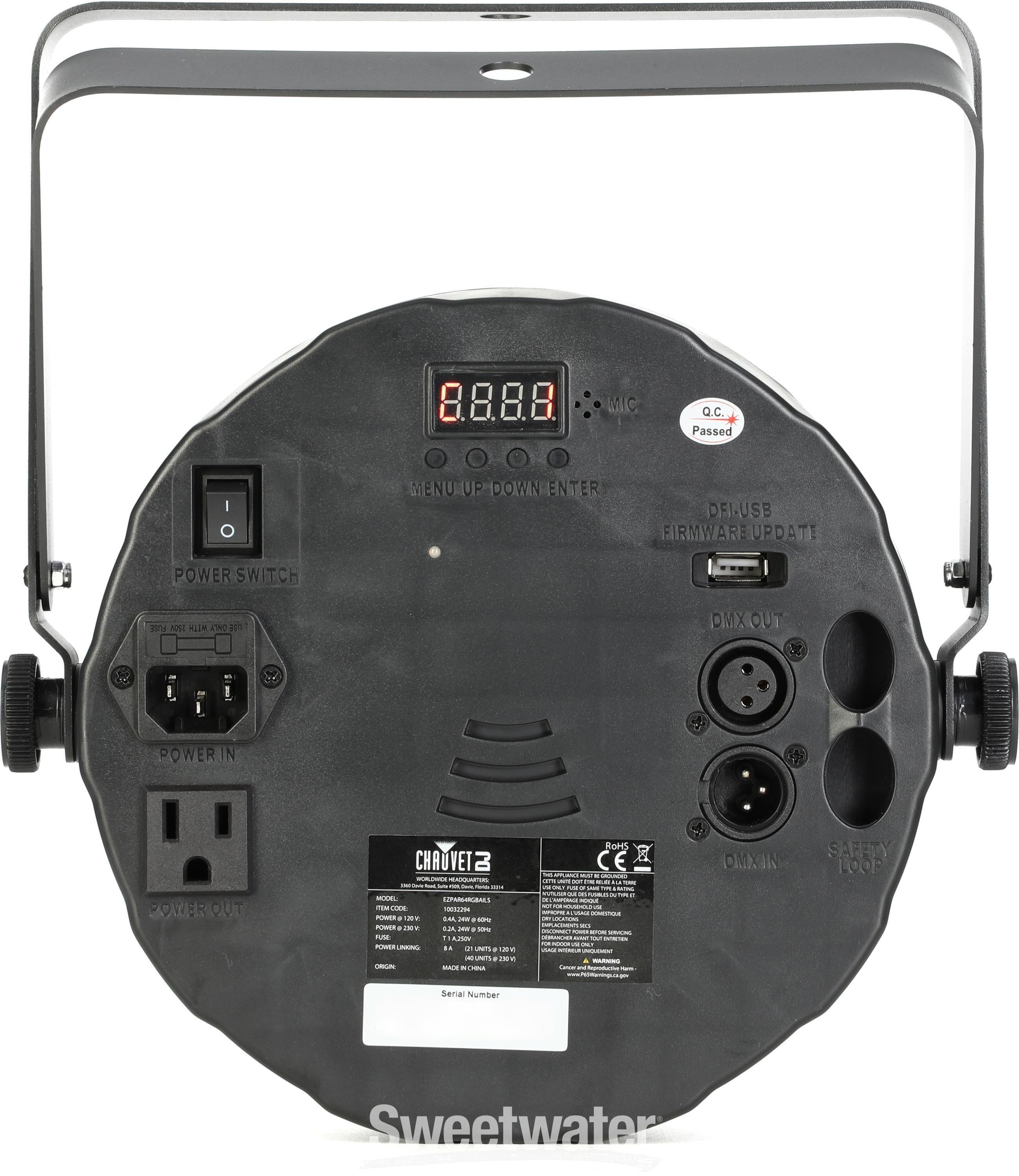 Chauvet DJ EZpar 64 RGBA ILS Fixture | Sweetwater