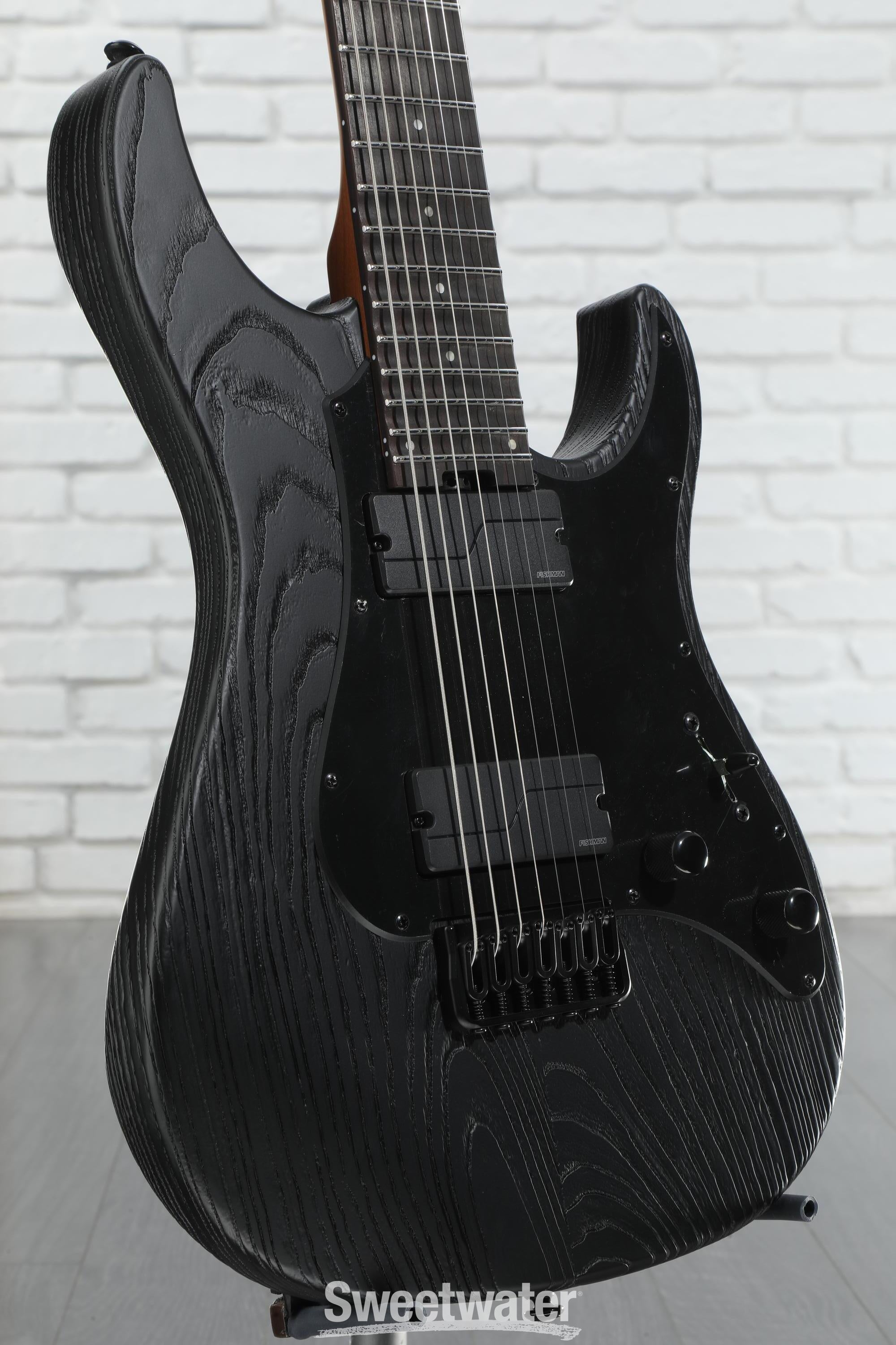ESP LTD SN-1007 HT Baritone Electric Guitar - Black Blast ESP LTD SN-1007 HT Baritone Electric Guitar - Black Blast