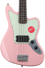 Photo of Squier Affinity Series Jaguar Bass H - Shell Pink, Sweetwater Exclusive