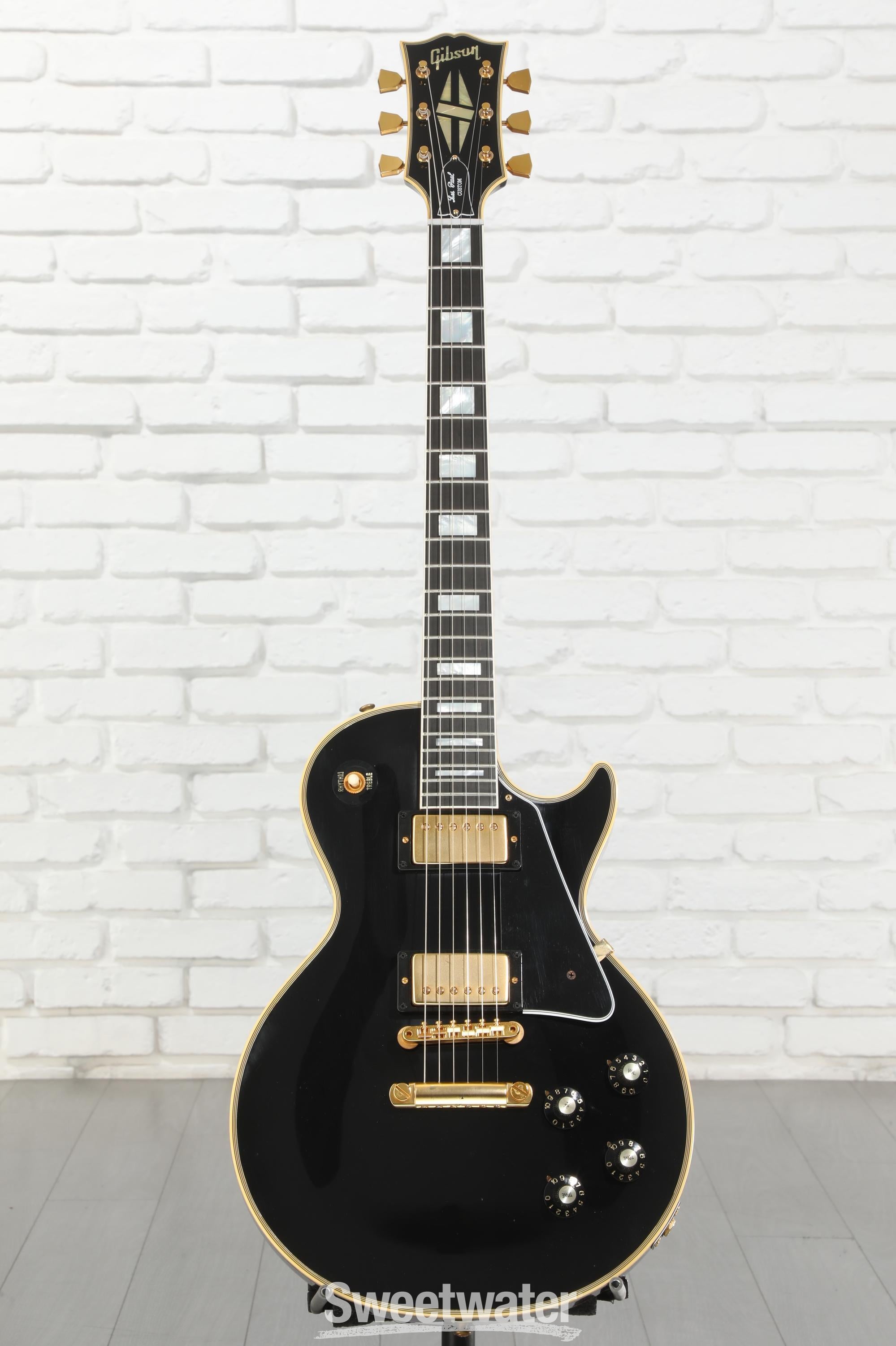 Gibson Custom 1968 Les Paul Custom Reissue Electric Guitar - Ebony