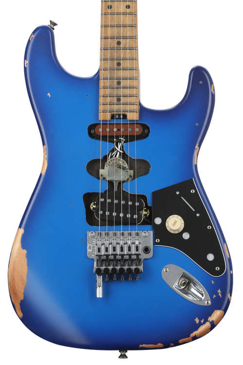 アッシュボディ！拘りのEVH Frankenstein BLUEフランケン アッシュボディ！拘りのEVH Frankenstein BLUEフランケン - メルカリ
