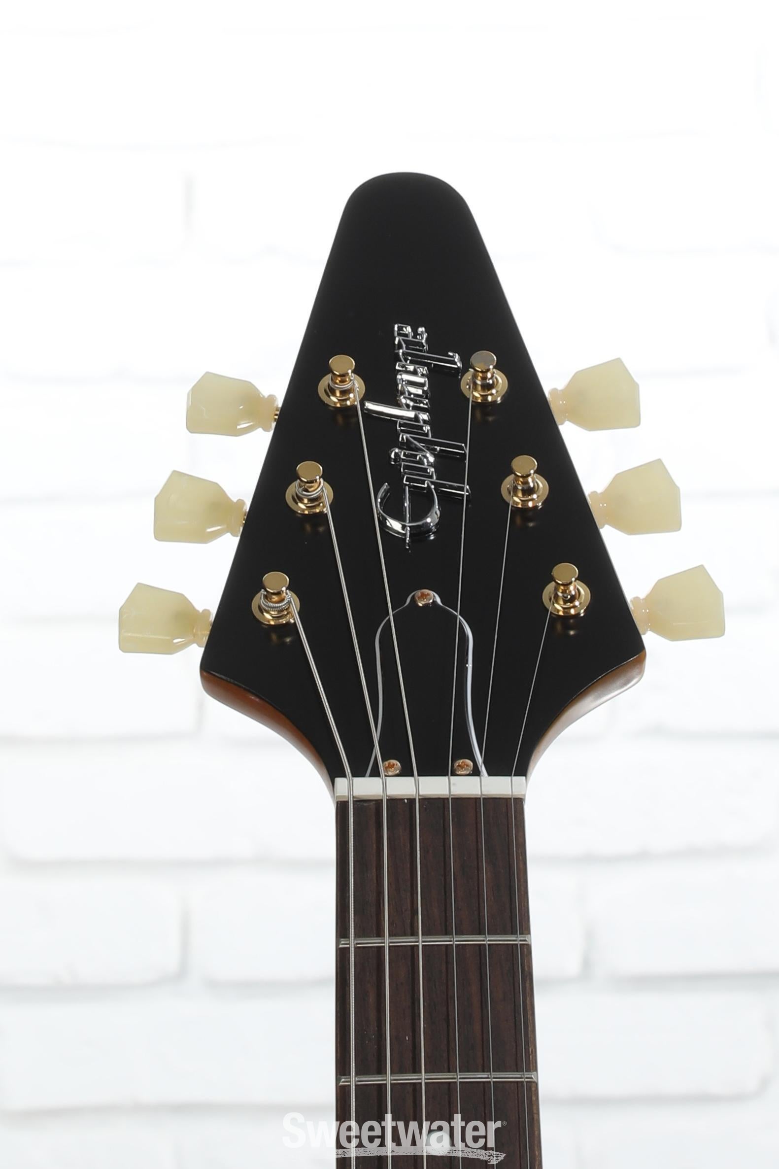 Epiphone 1958 Korina Flying V Electric Guitar - Natural