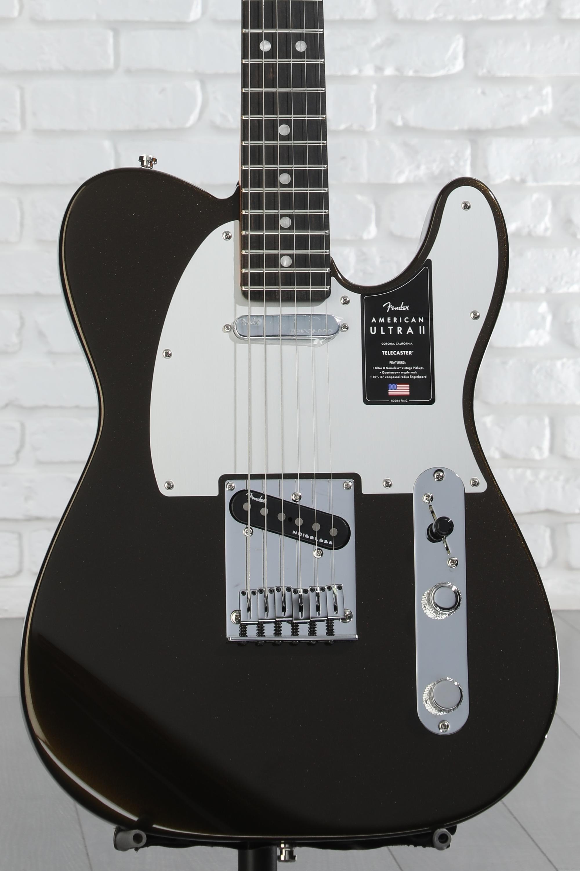 ギター Fender American Ultra Telecaster Texas Fender American Ultra II Telecaster Electric Guitar - Texas