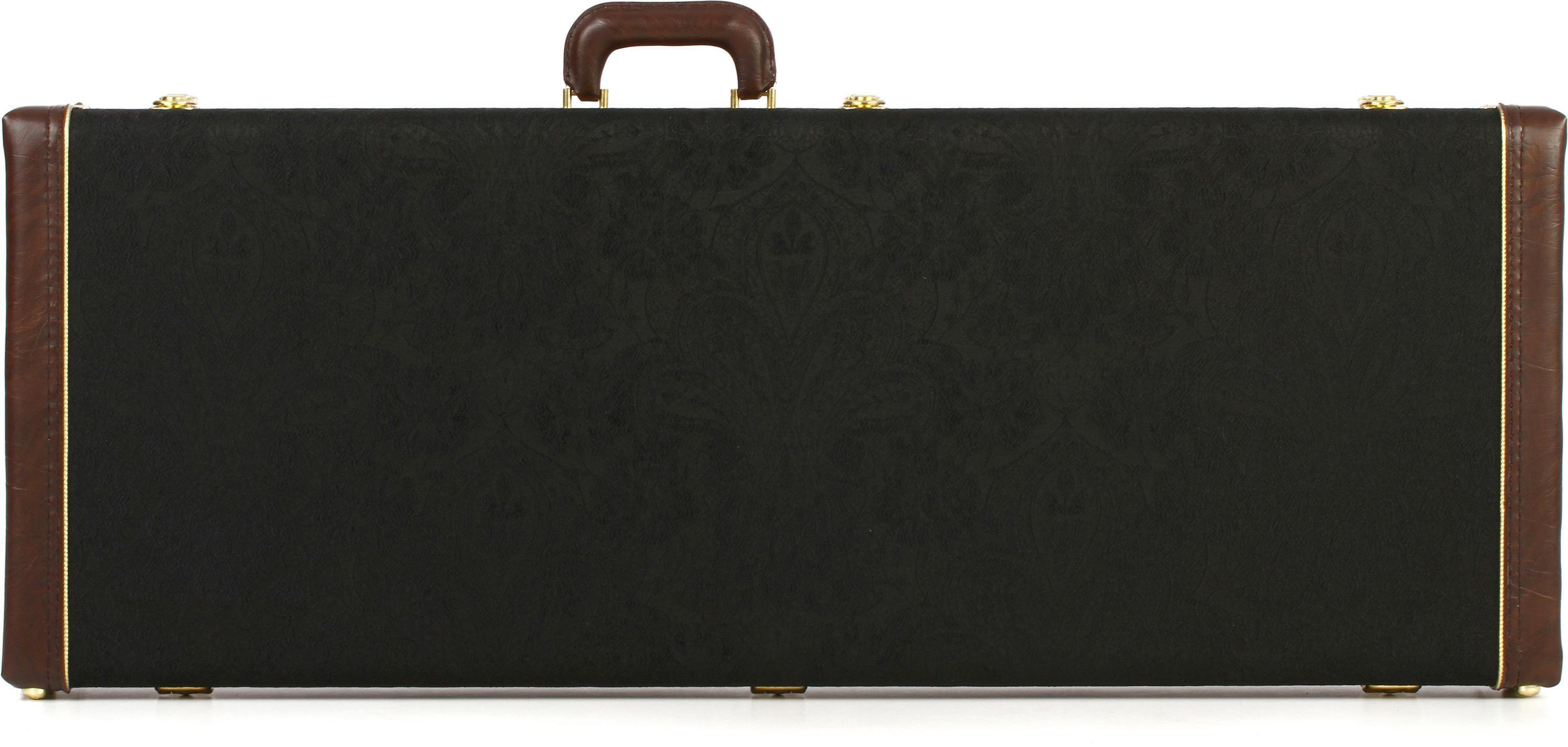 Photo of PRS Multi-Fit Guitar Case - Black Paisley with Blue Interior