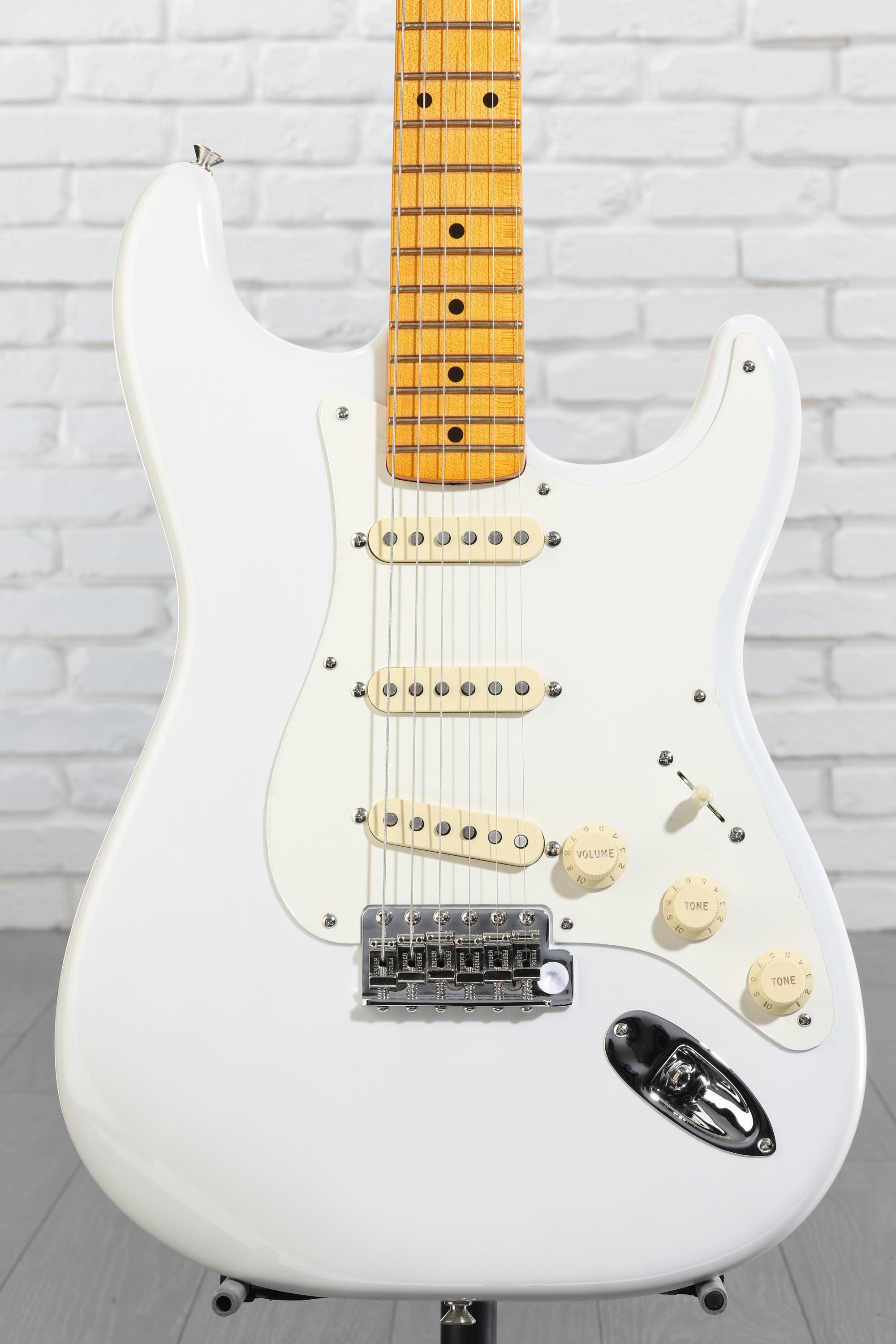 Fender Eric Johnson Stratocaster - White Blonde with Maple