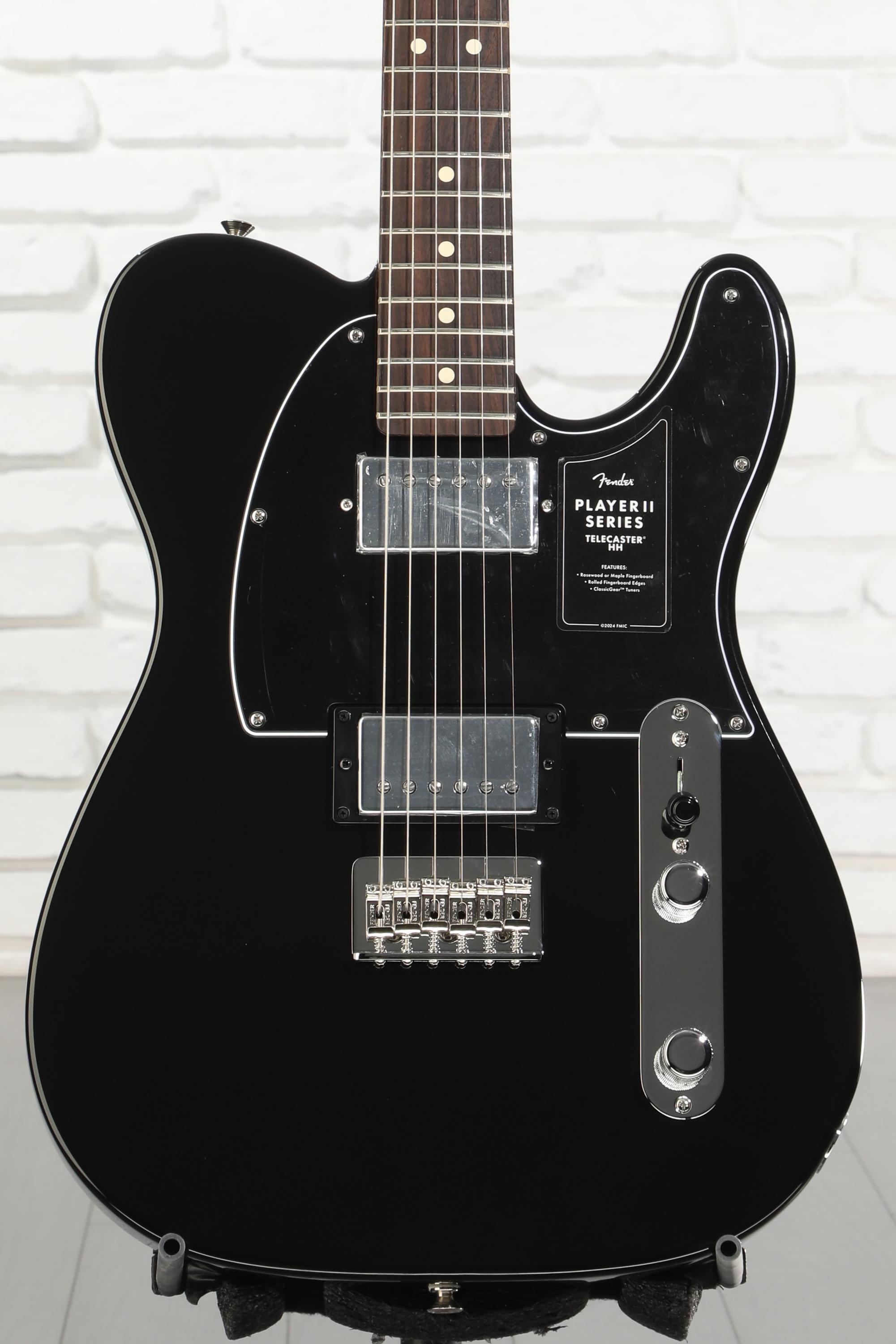 新品同様　Fender Player II Telecaster HH Fender Player II Telecaster HH Electric Guitar - Black with