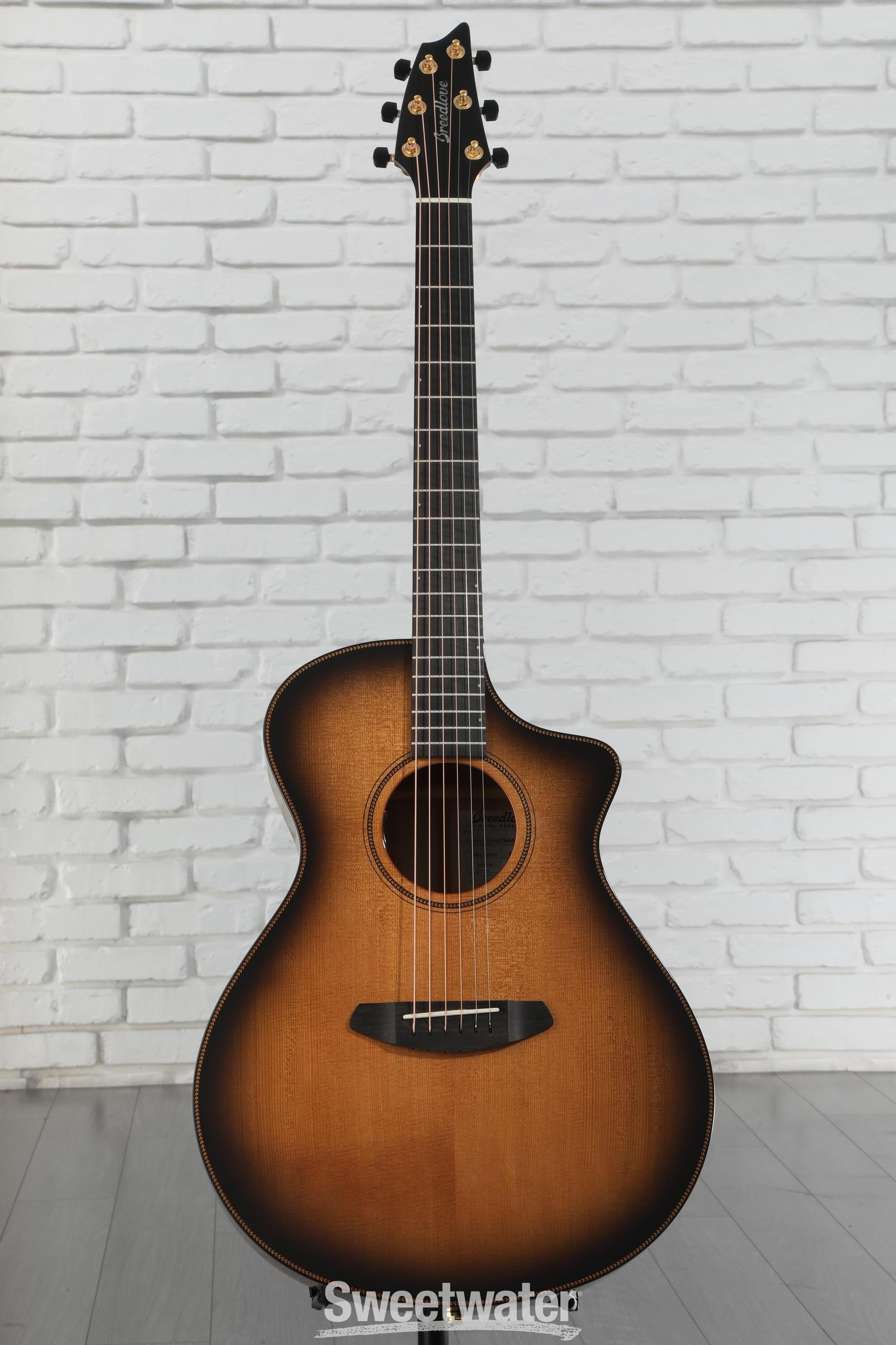 Breedlove Oregon Concert CE Acoustic-electric Guitar - Saddleback