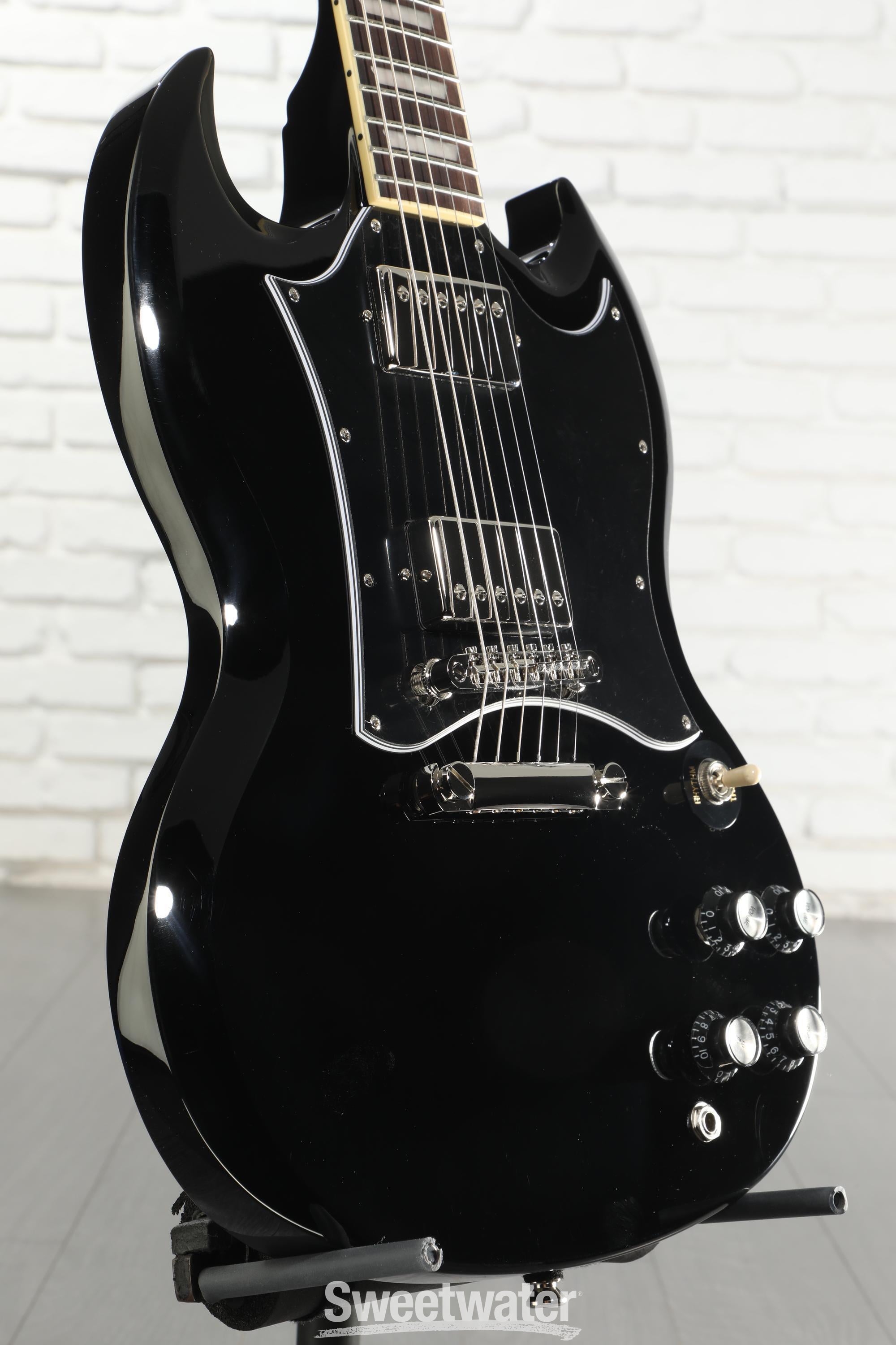 Epiphone SG Standard Electric Guitar - Ebony | Sweetwater