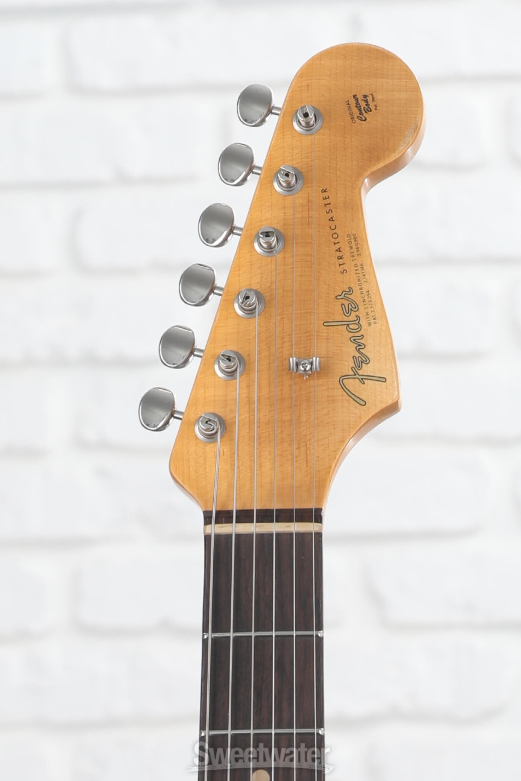 信頼】 fender custom shop stratocaster 64 美品 柾目 エレキギター