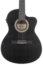 Photo of Ibanez GA5MHTCE Acoustic-electric Nylon-string Guitar - Black