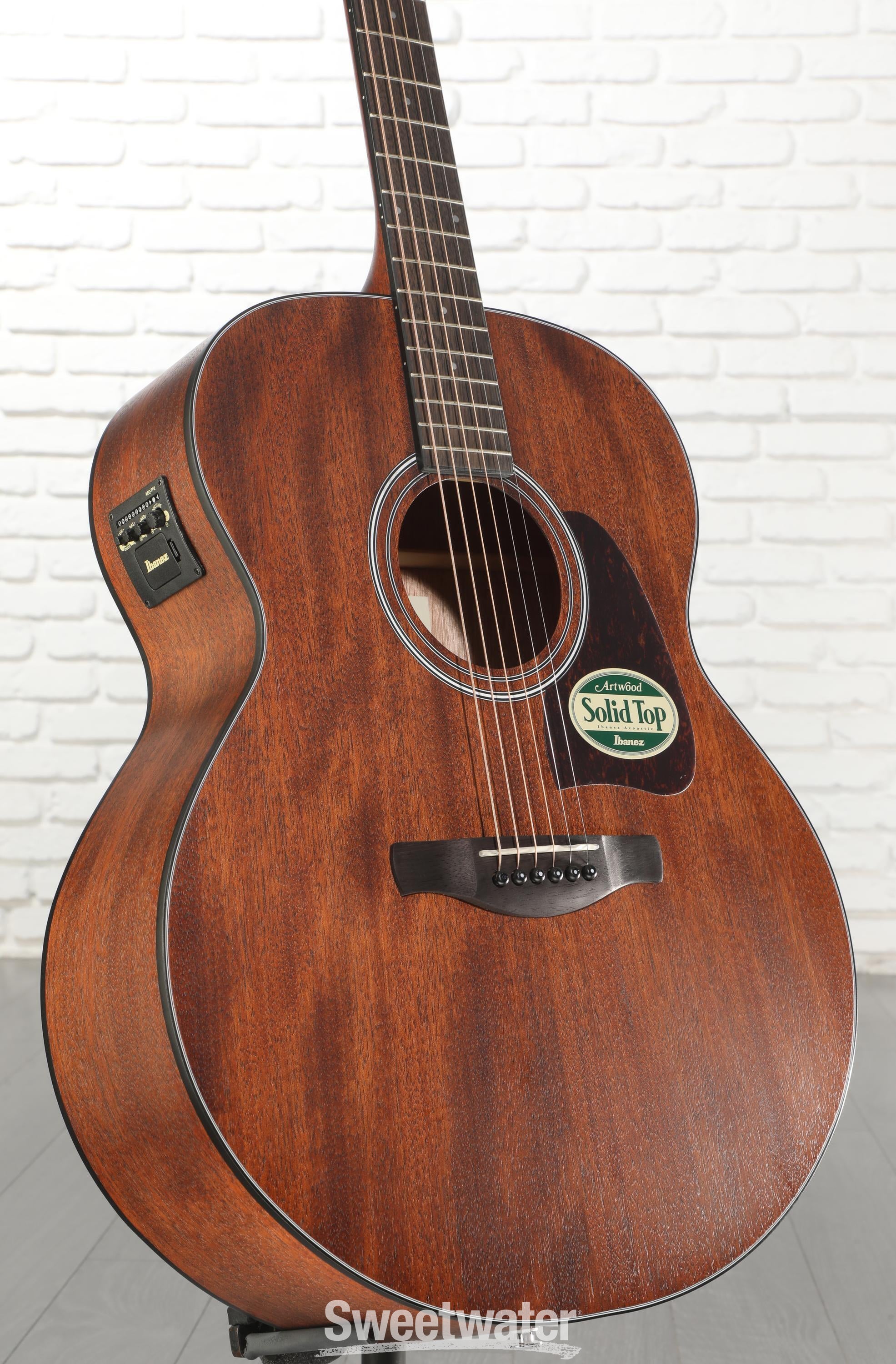 Photo of Ibanez AJ54E Artwood Jumbo Acoustic-electric Guitar - Open Pore Natural