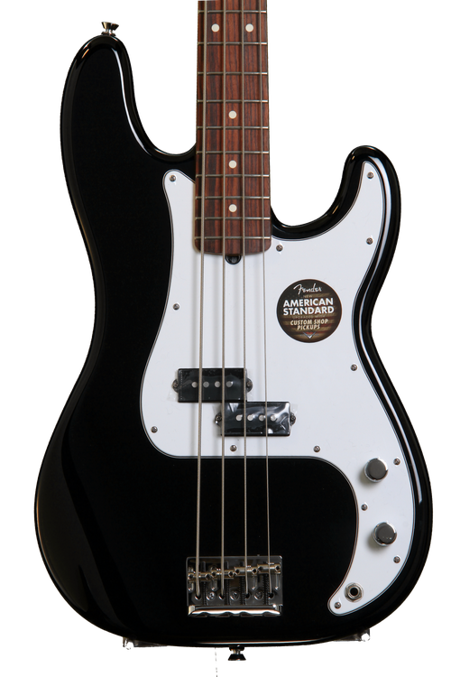 Fender American Standard Precision Bass - Black, Rosewood