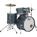 Photo of Pearl Roadshow RS525SC/C 5-piece Complete Drum Set with Cymbals - Aqua Blue Glitter