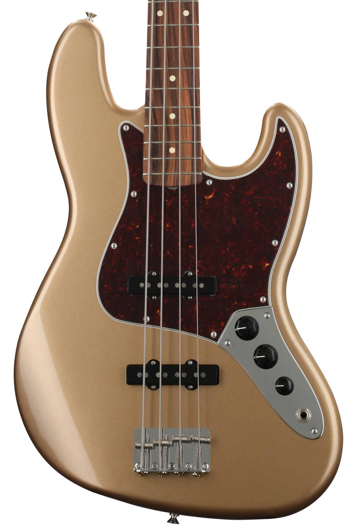 Fender Vintera '60s Jazz Bass - Firemist Gold with Pau Ferro