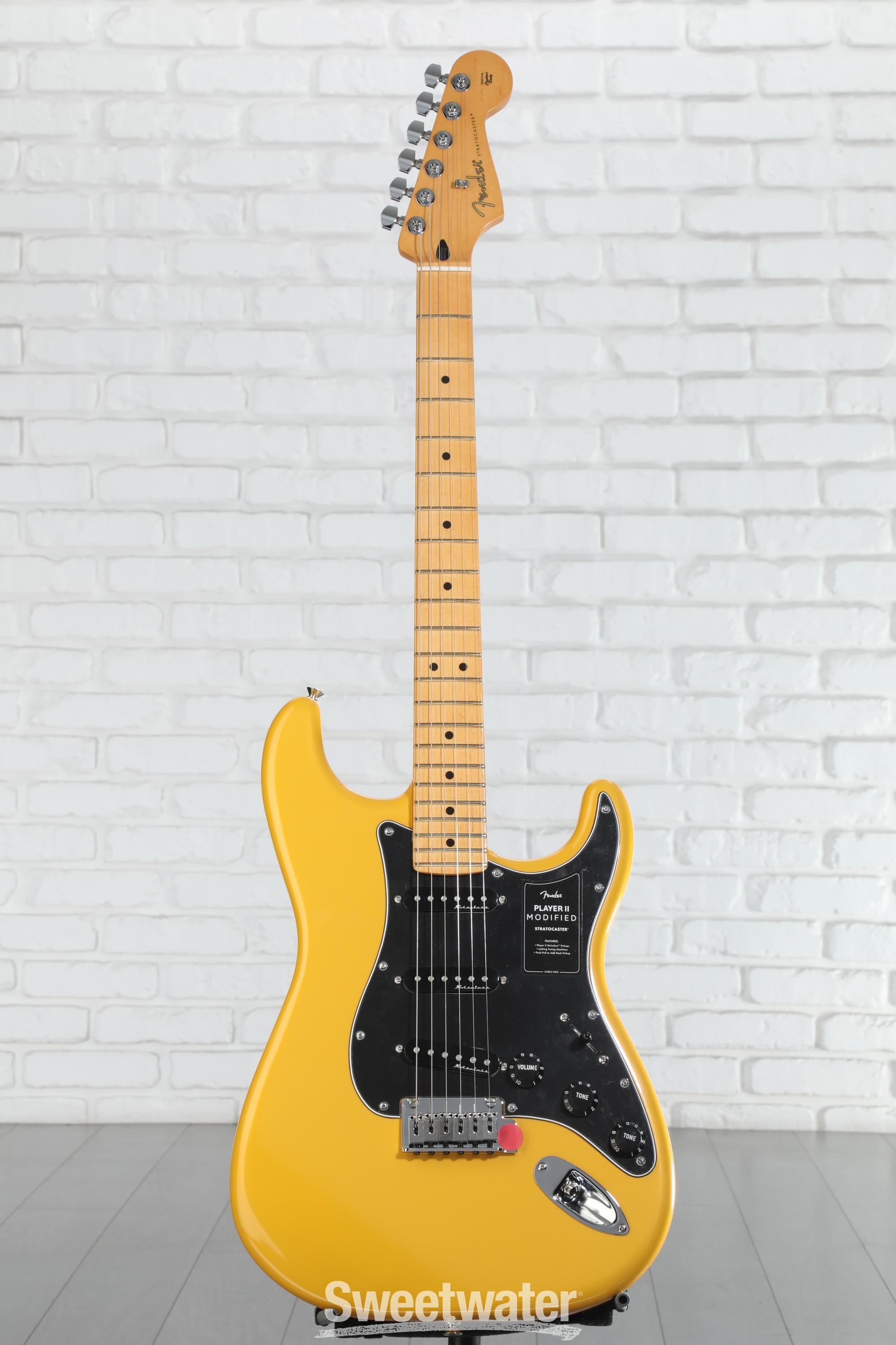 Fender Player II Modified Stratocaster Electric Guitar - Sunshine
