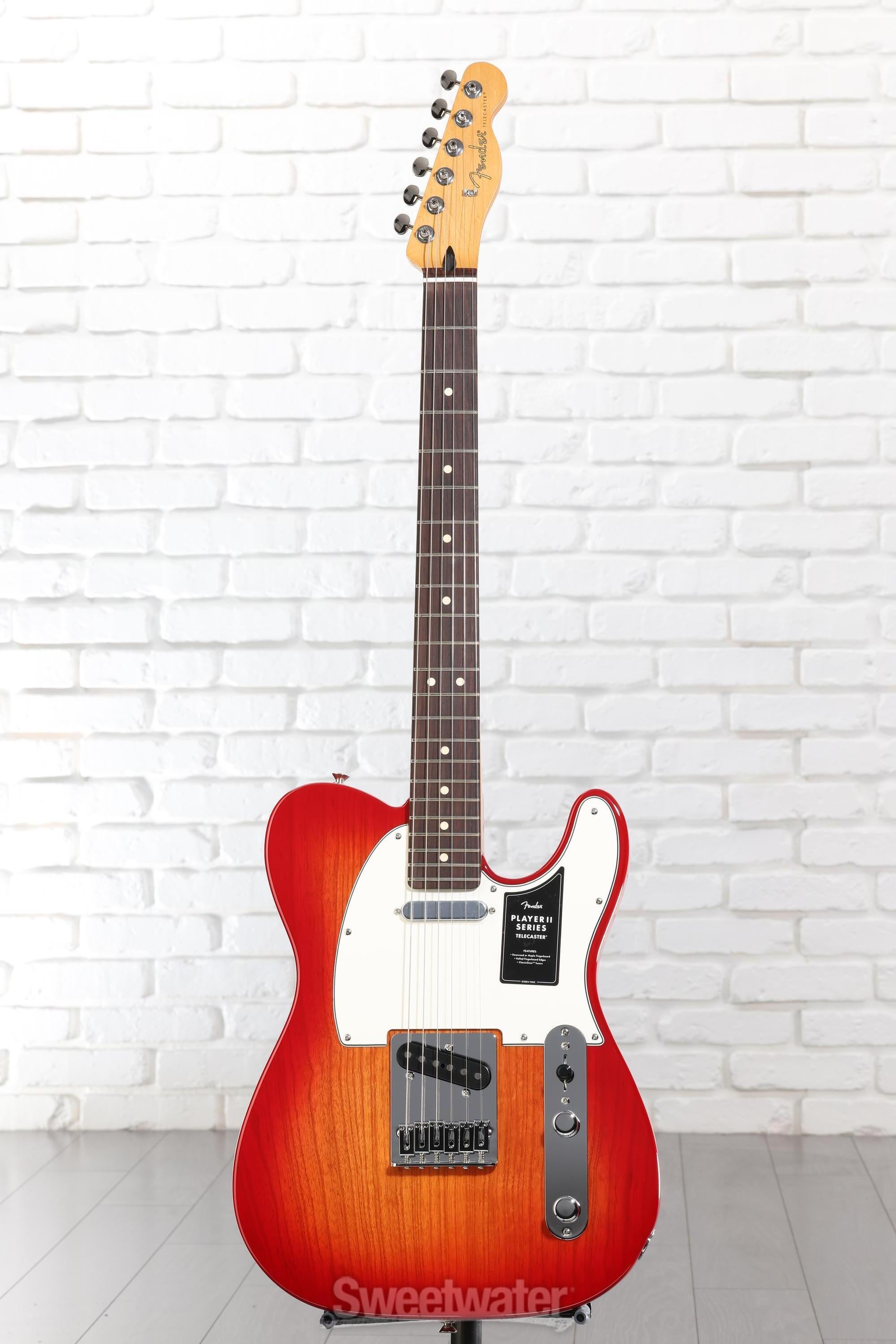 Fender Player II Telecaster Electric Guitar - Aged Cherry Burst