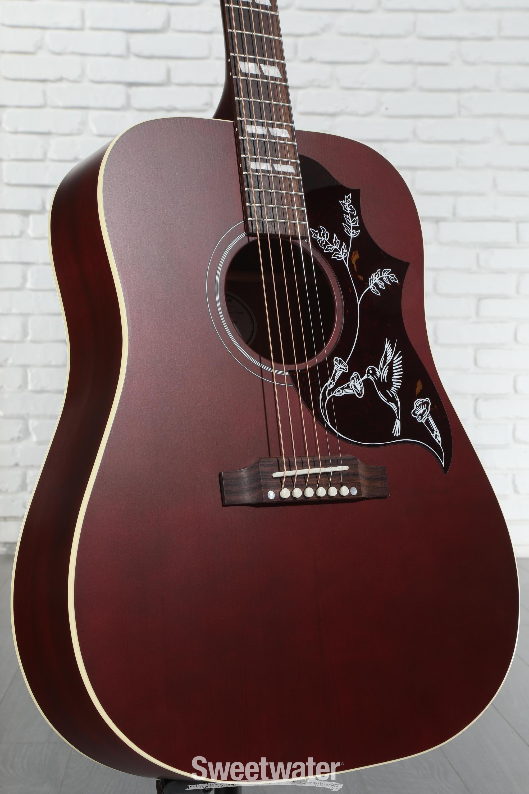 Gibson Acoustic Hummingbird Special Acoustic-electric Guitar - Wine Red
