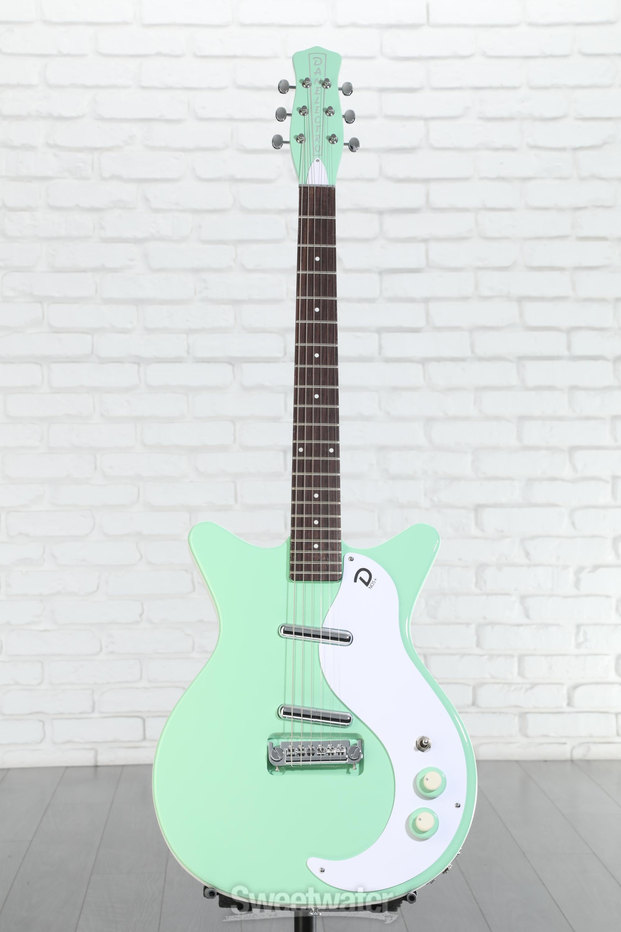 Danelectro '59M NOS+ Electric Guitar - Seafoam Green | Sweetwater